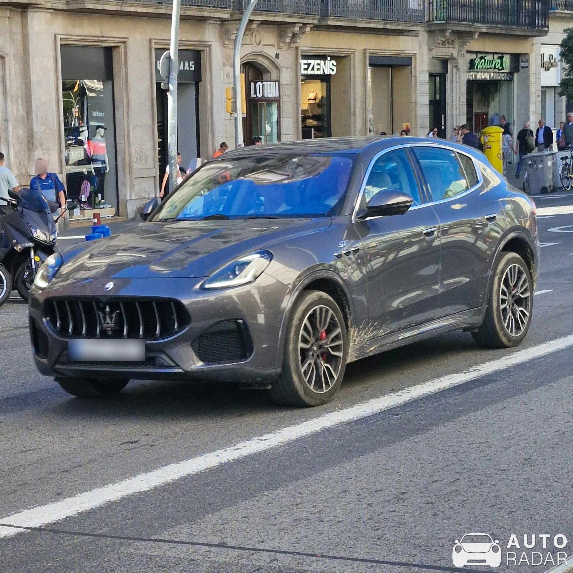 Maserati Grecale GT spotted in Barcelona, Spain