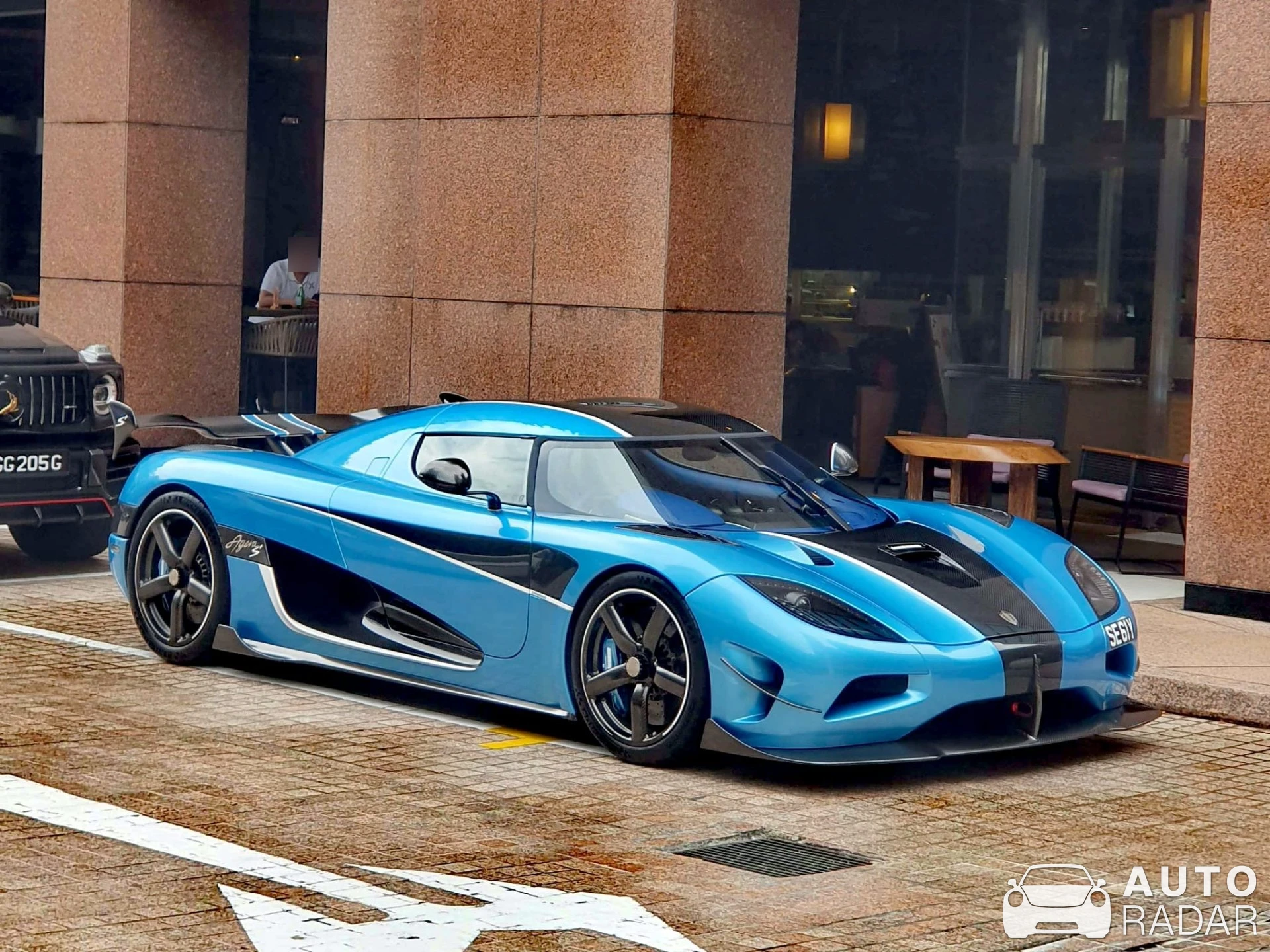 Koenigsegg Agera S+ Medusa spotted in Singapore