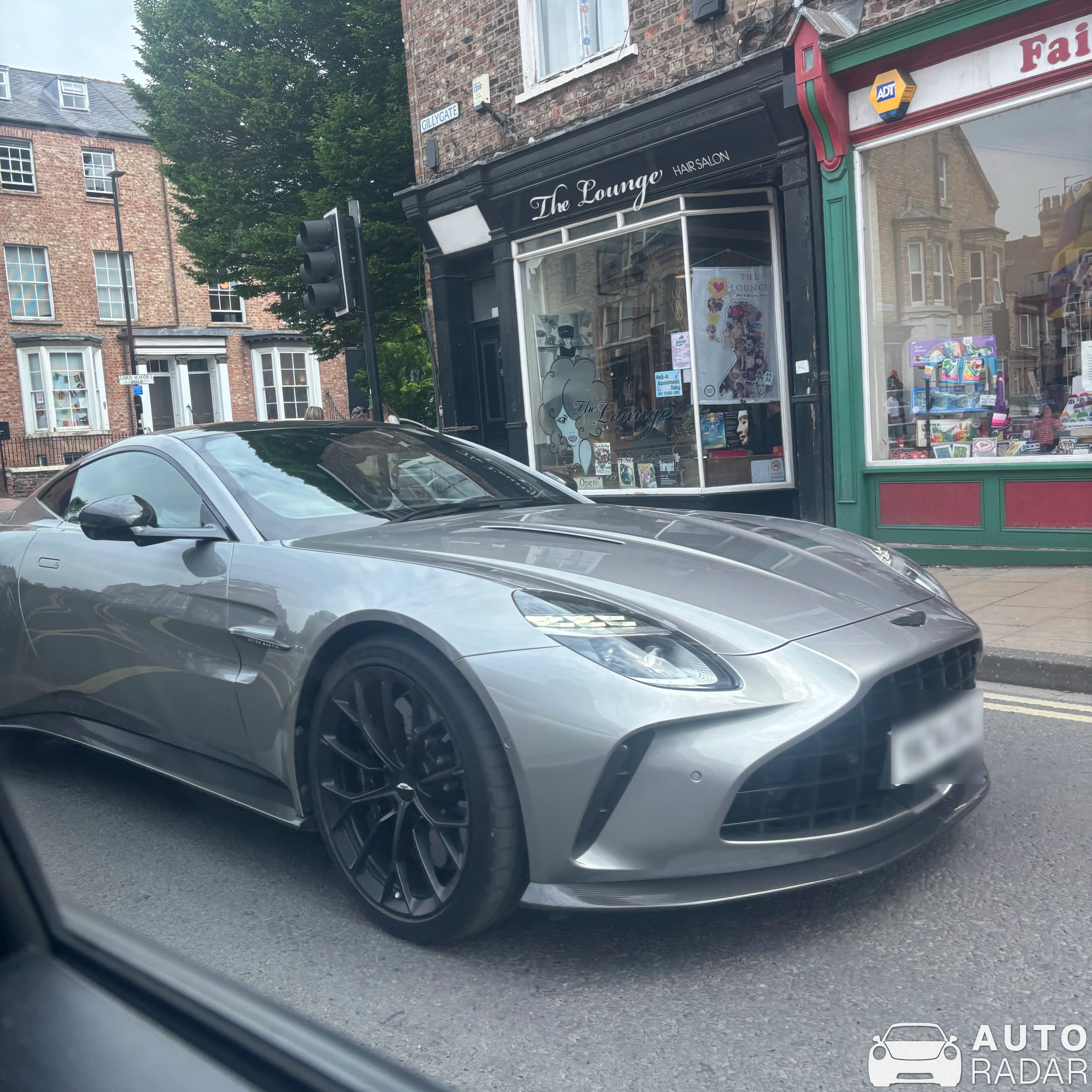 Aston Martin V8 Vantage spotted in York