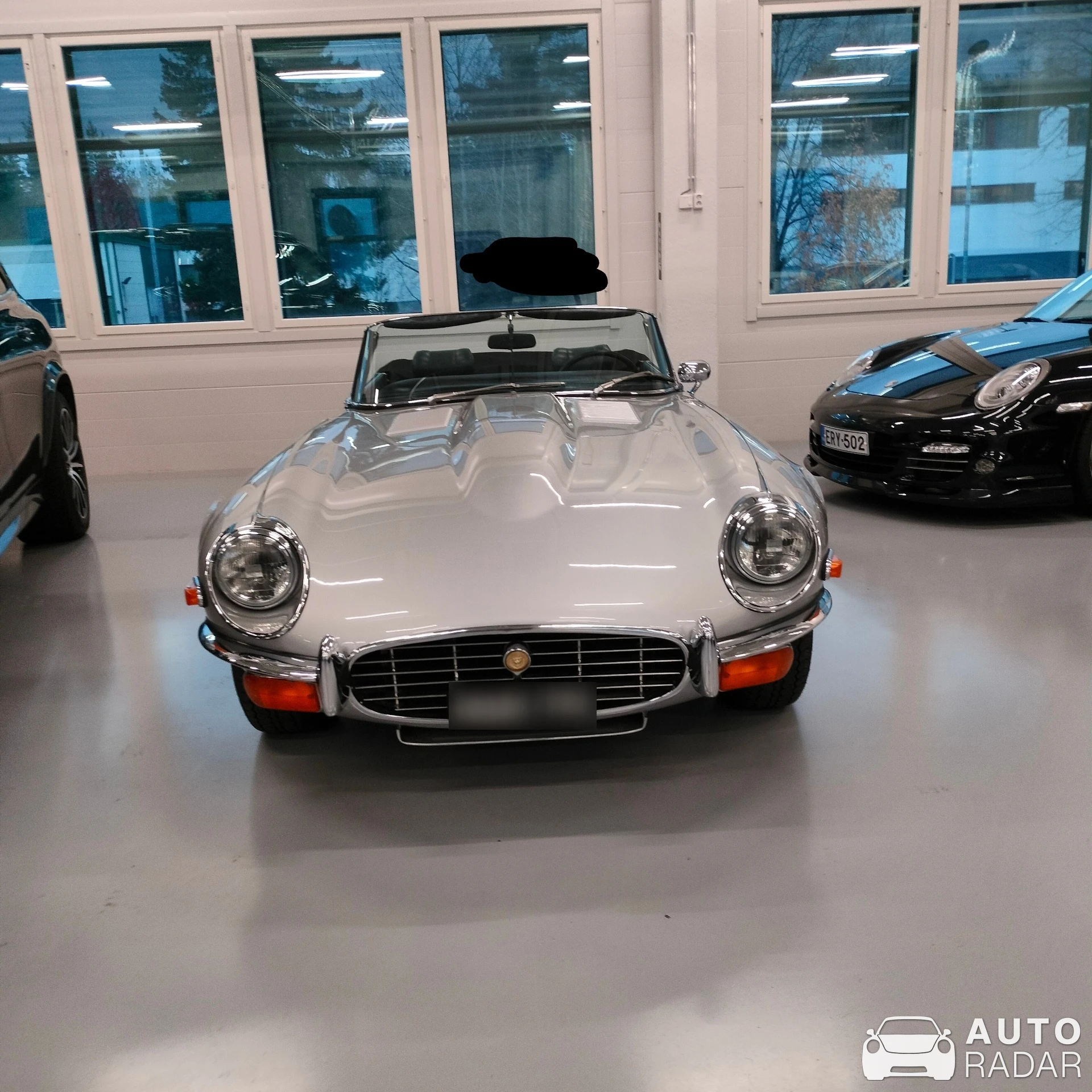 Jaguar E-Type spotted in Helsinki, Finland