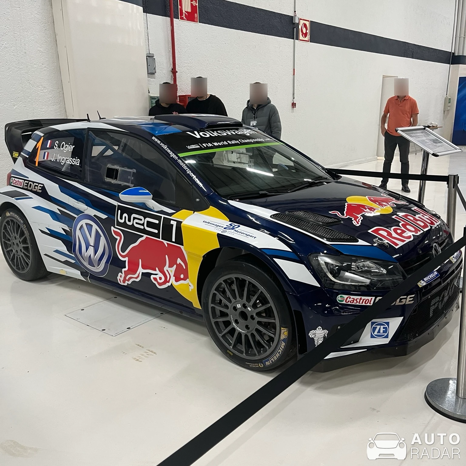 Volkswagen Polo R WRC spotted in Pamplona