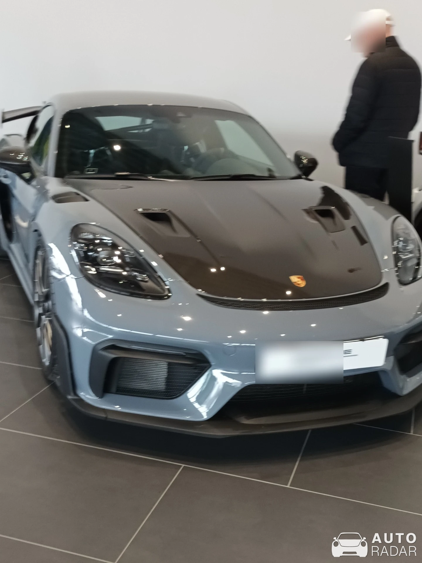 Porsche 718 Cayman GT4 RS spotted in Fyrislund, Sweden