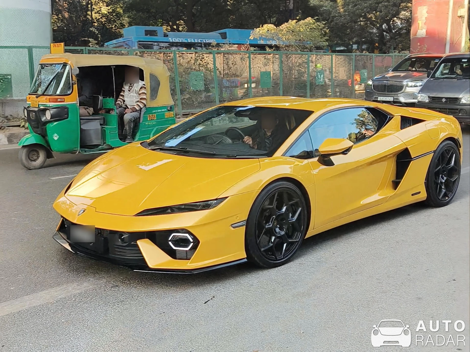Lamborghini Temerario spotted in New Delhi, India