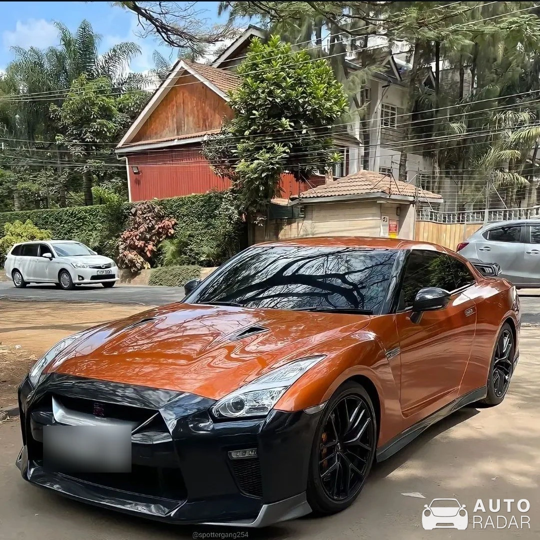 Nissan GT-R R35 spotted in Nairobi, Kenya