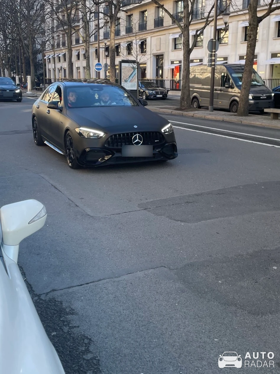 Mercedes-AMG CLE 63 S E-Performance Coupé C206 spotted in Paris, France