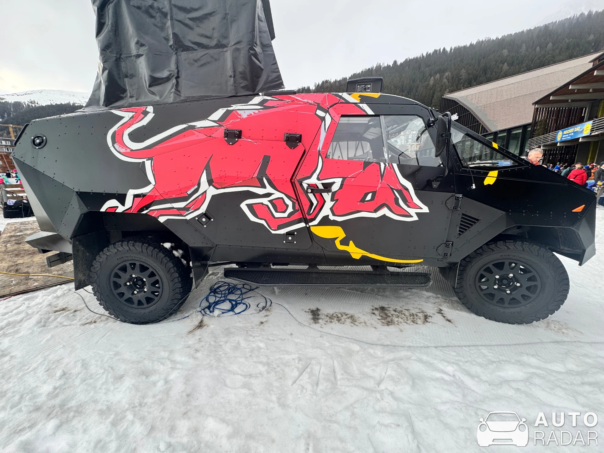 Red Bull Zubor spotted in Davos
