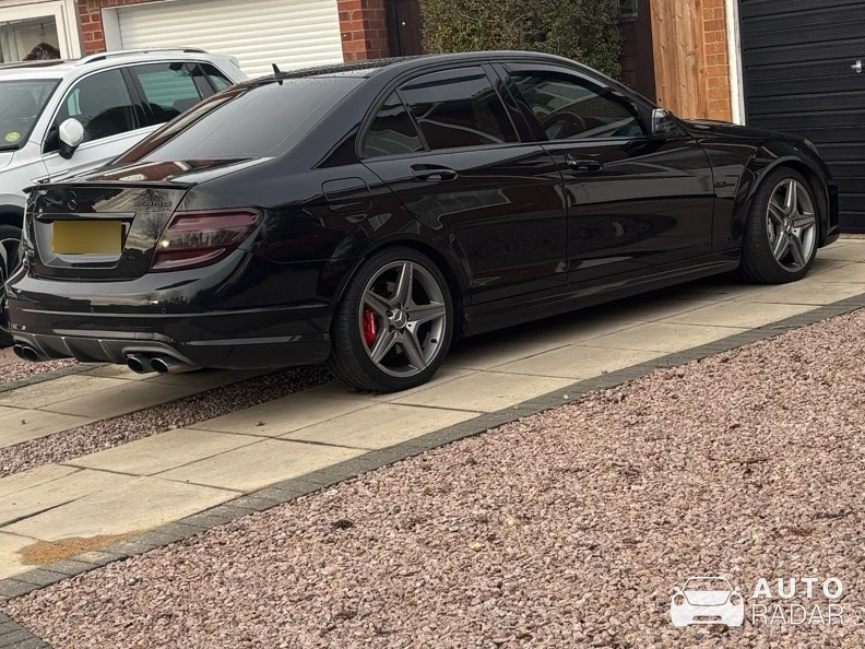 Mercedes-AMG C 63 Sedan W204 spotted in Pinchbeck