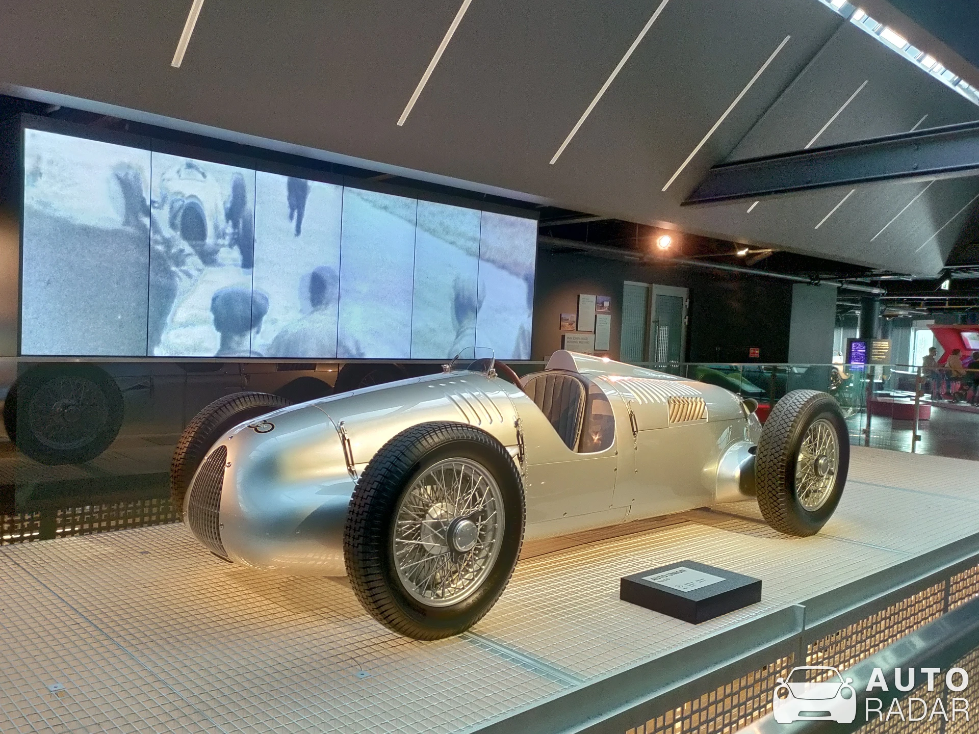 Auto Union Type C spotted in Riga
