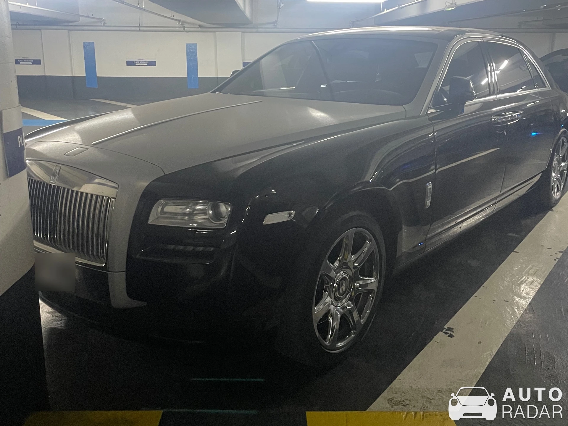Rolls-Royce Ghost spotted in Paris, France