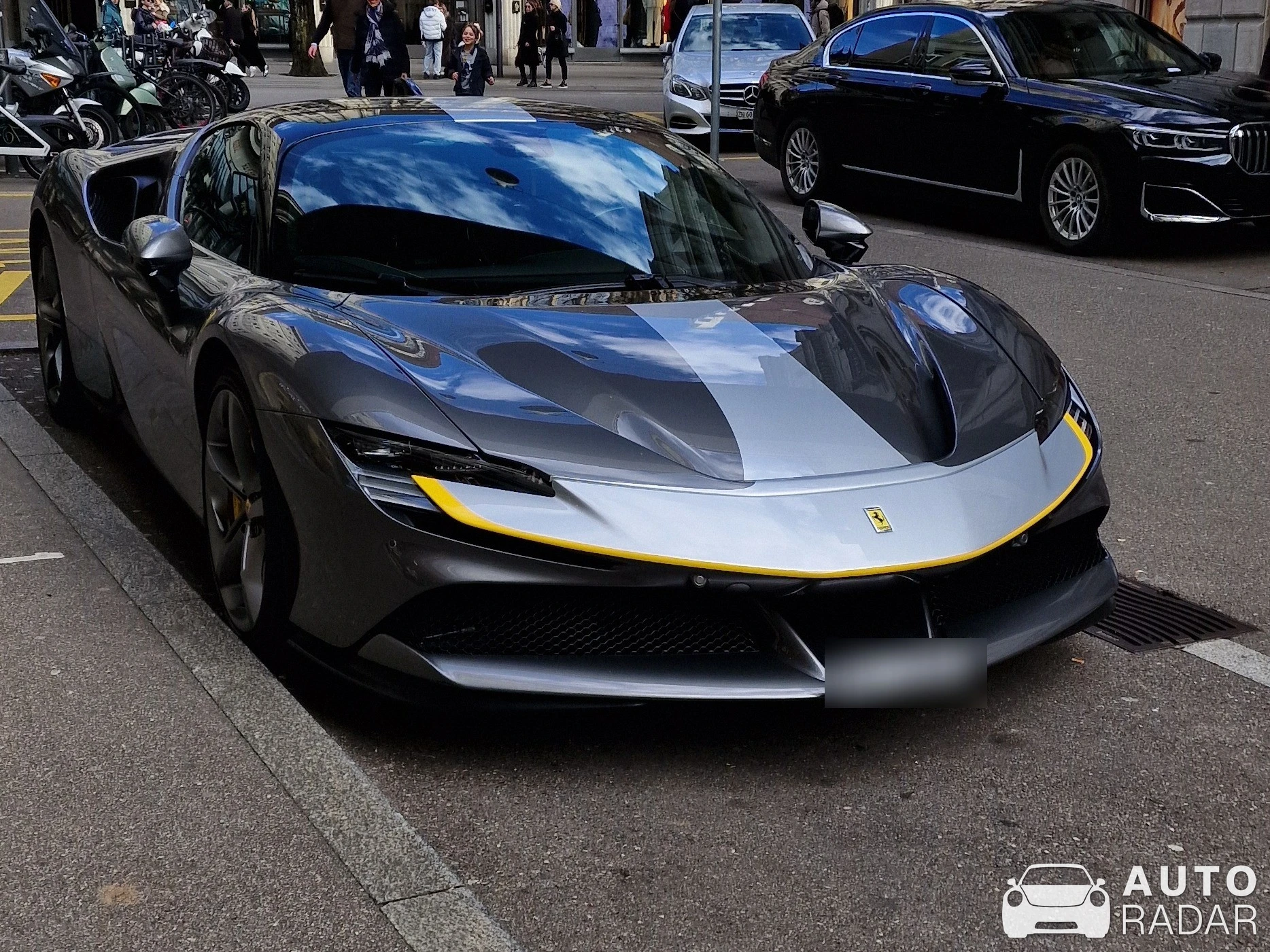 Ferrari SF90 Stradale Assetto Fiorano spotted in Zürich, Switzerland