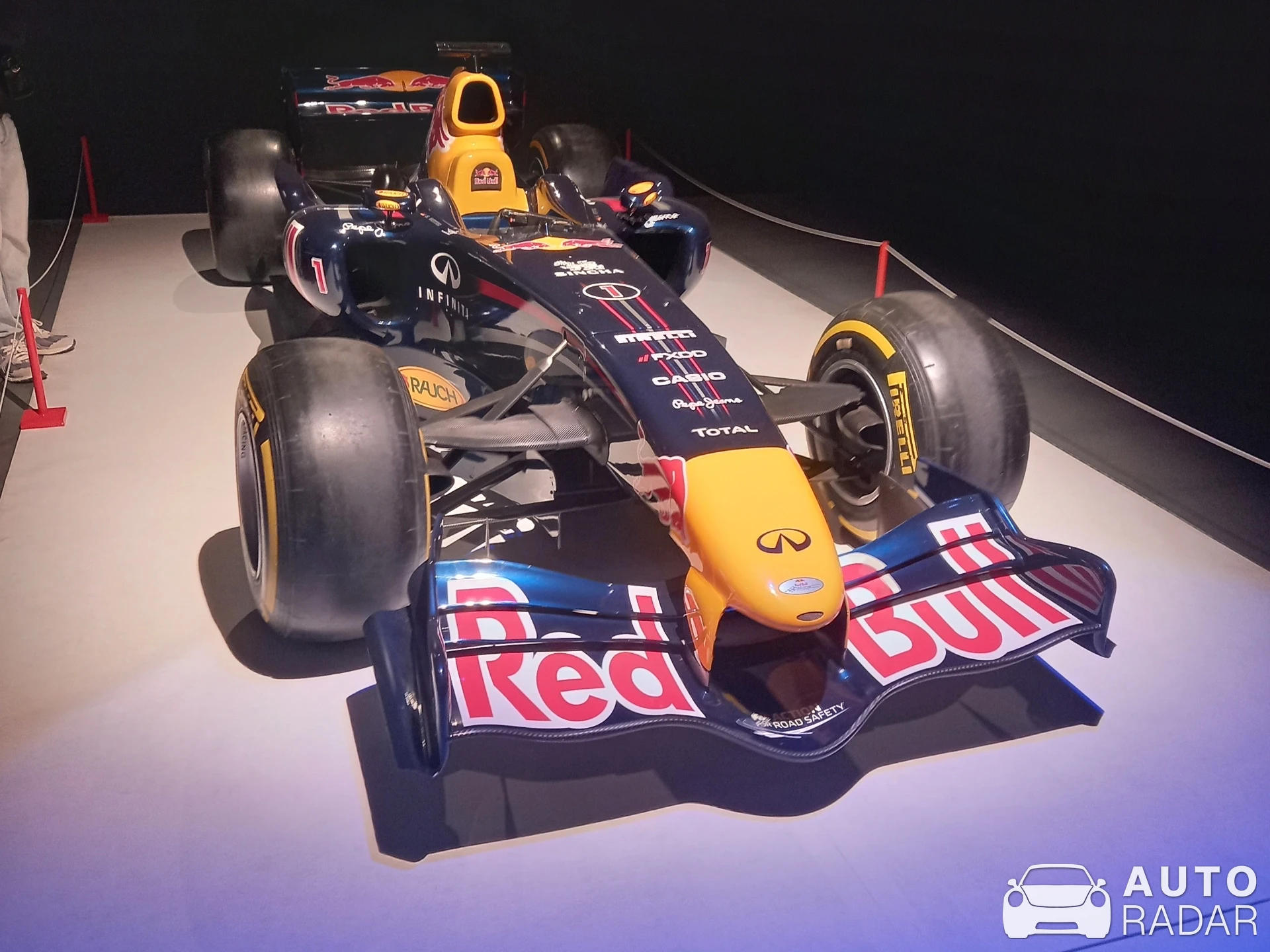 Red Bull Racing RB9 spotted in Mulhouse