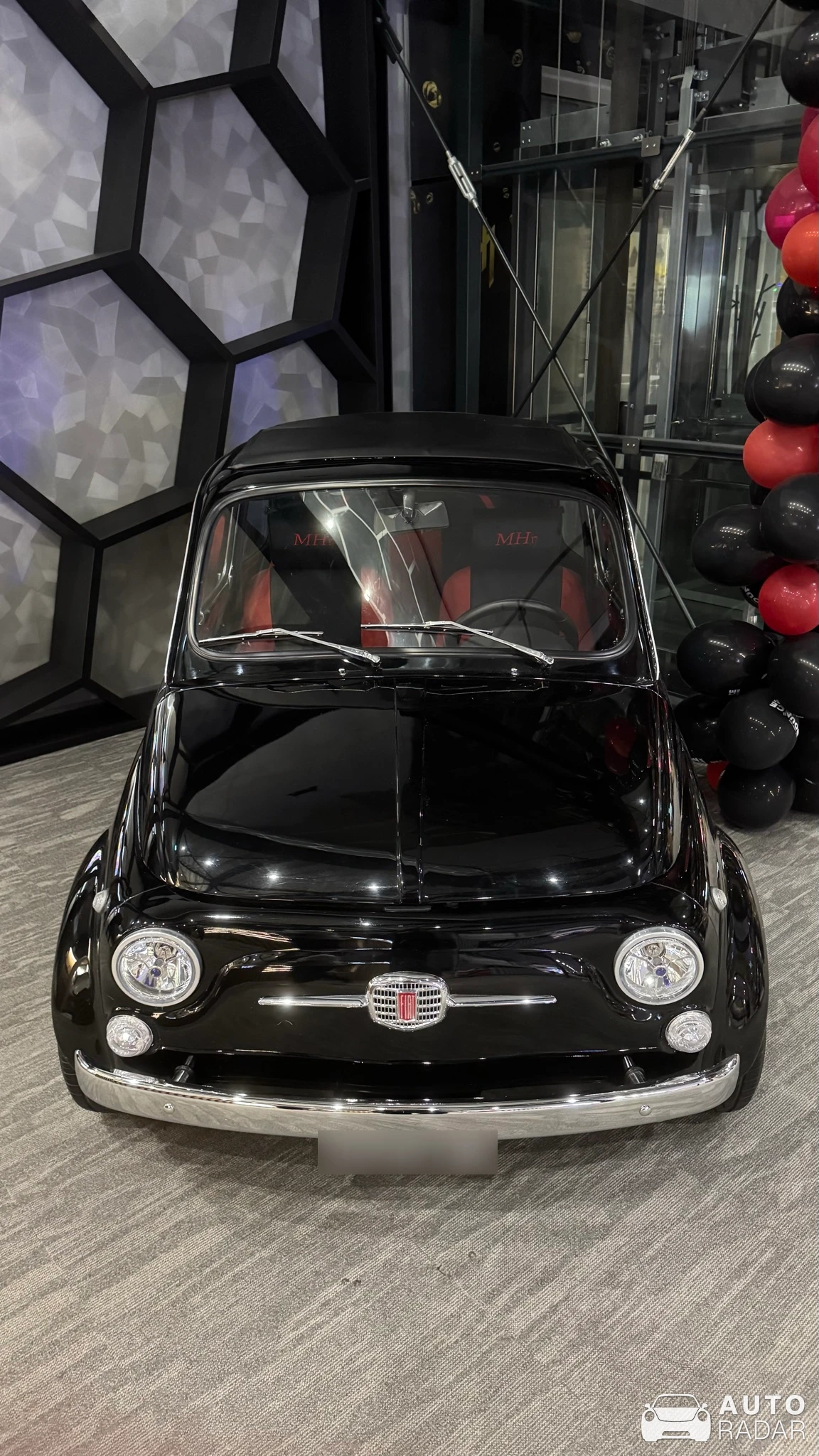 Fiat 500 F spotted in Zvolen