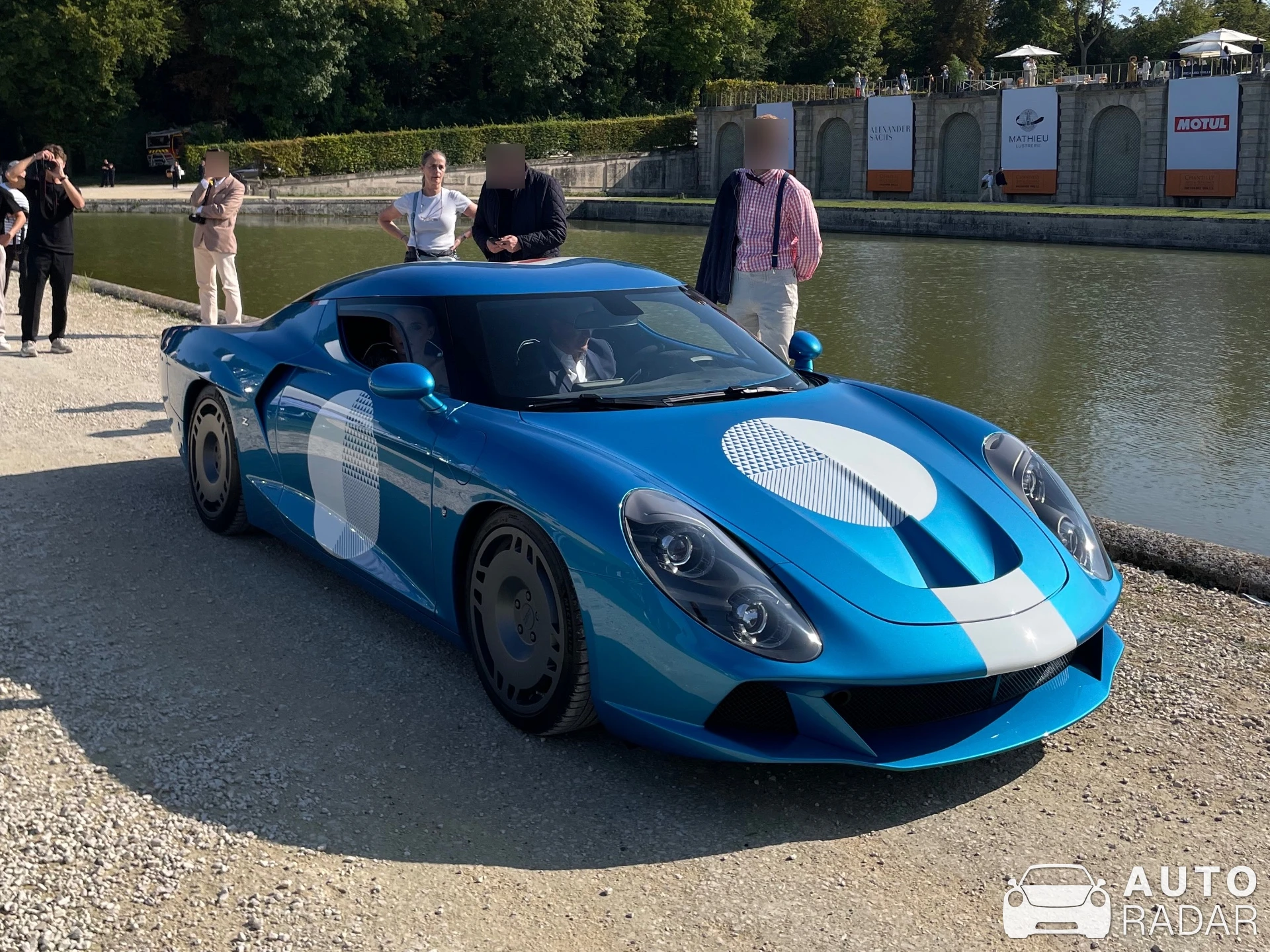 Zagato AGTZ Twin Tail spotted in Chantilly, France