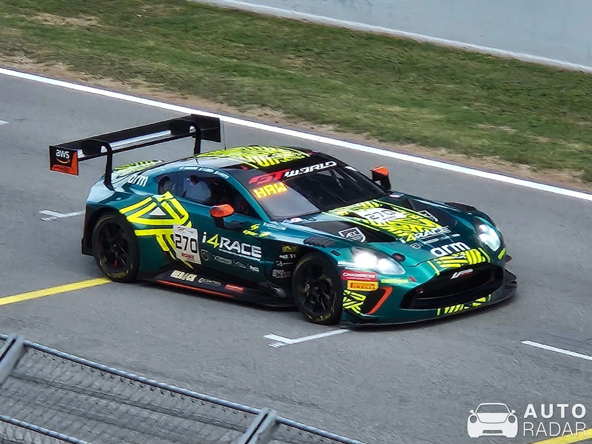 Aston Martin V8 Vantage GT3 AMR spotted in Montmeló