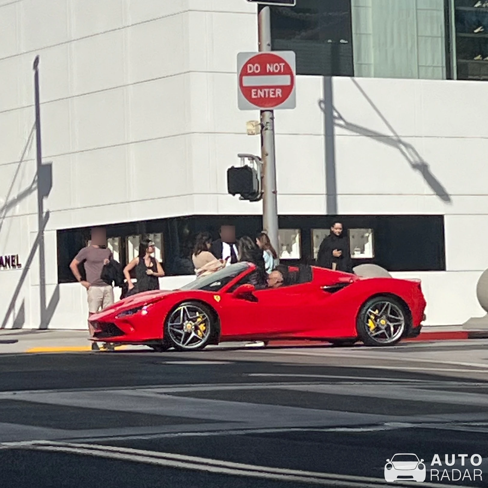 Ferrari F8 Spider spotted in Beverly Hills, United States
