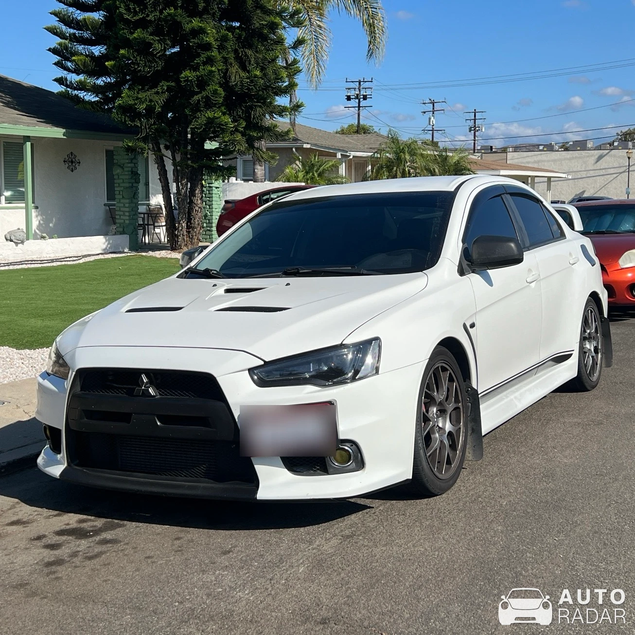 Mitsubishi Lancer Evolution X GSR FQ-300 spotted in Camarillo