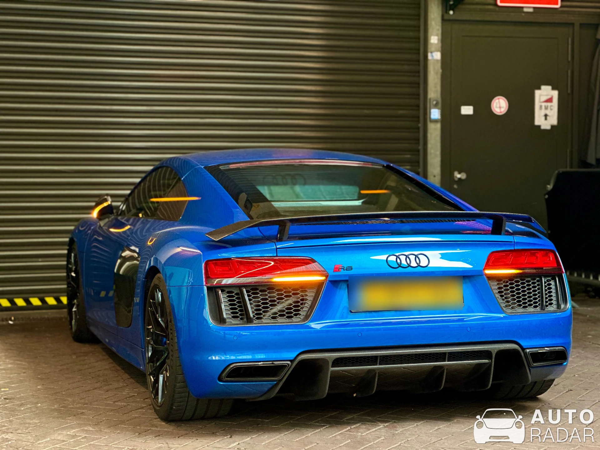 Audi R8 V10 Plus spotted in Rotterdam
