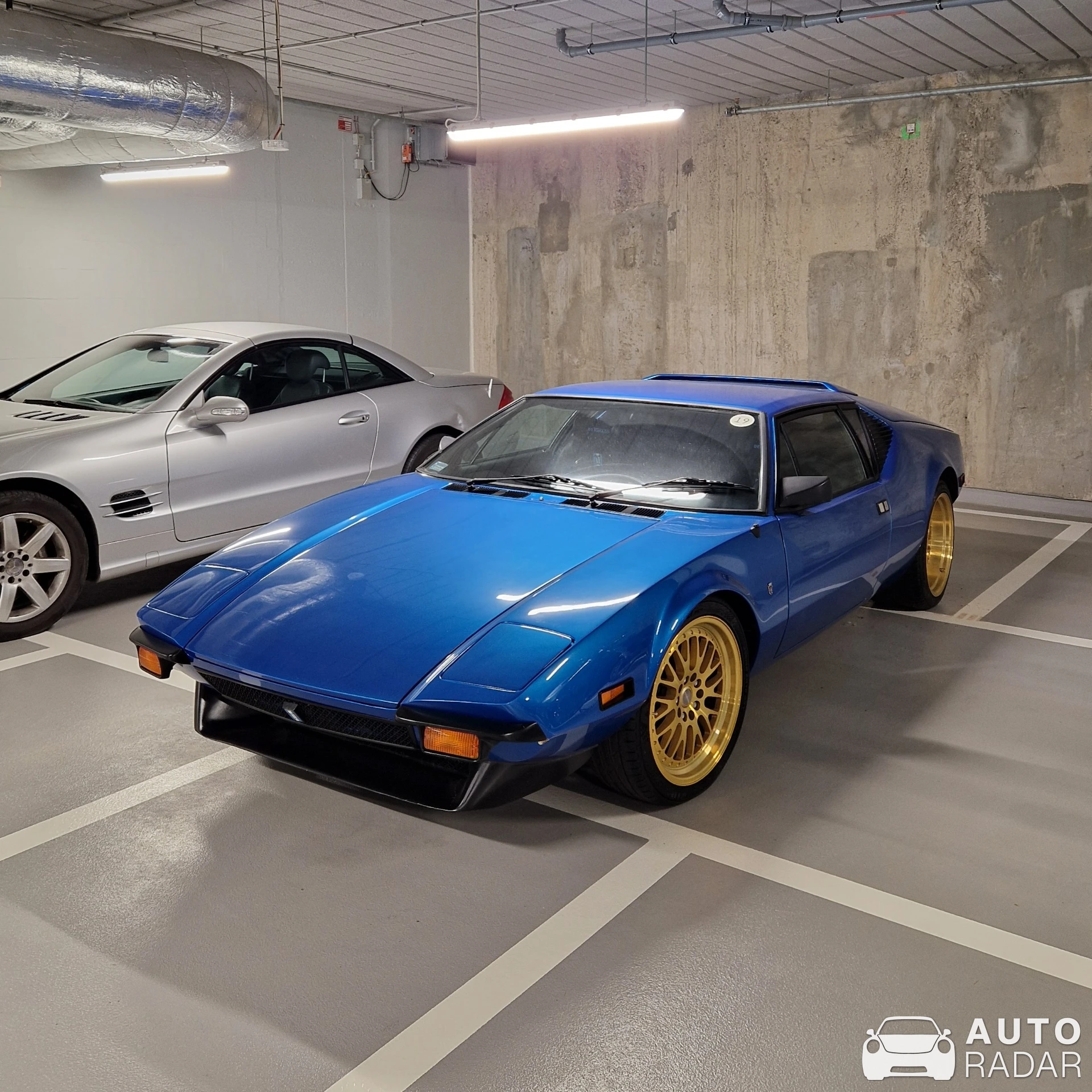 De Tomaso Pantera spotted in Warszawa, Polska