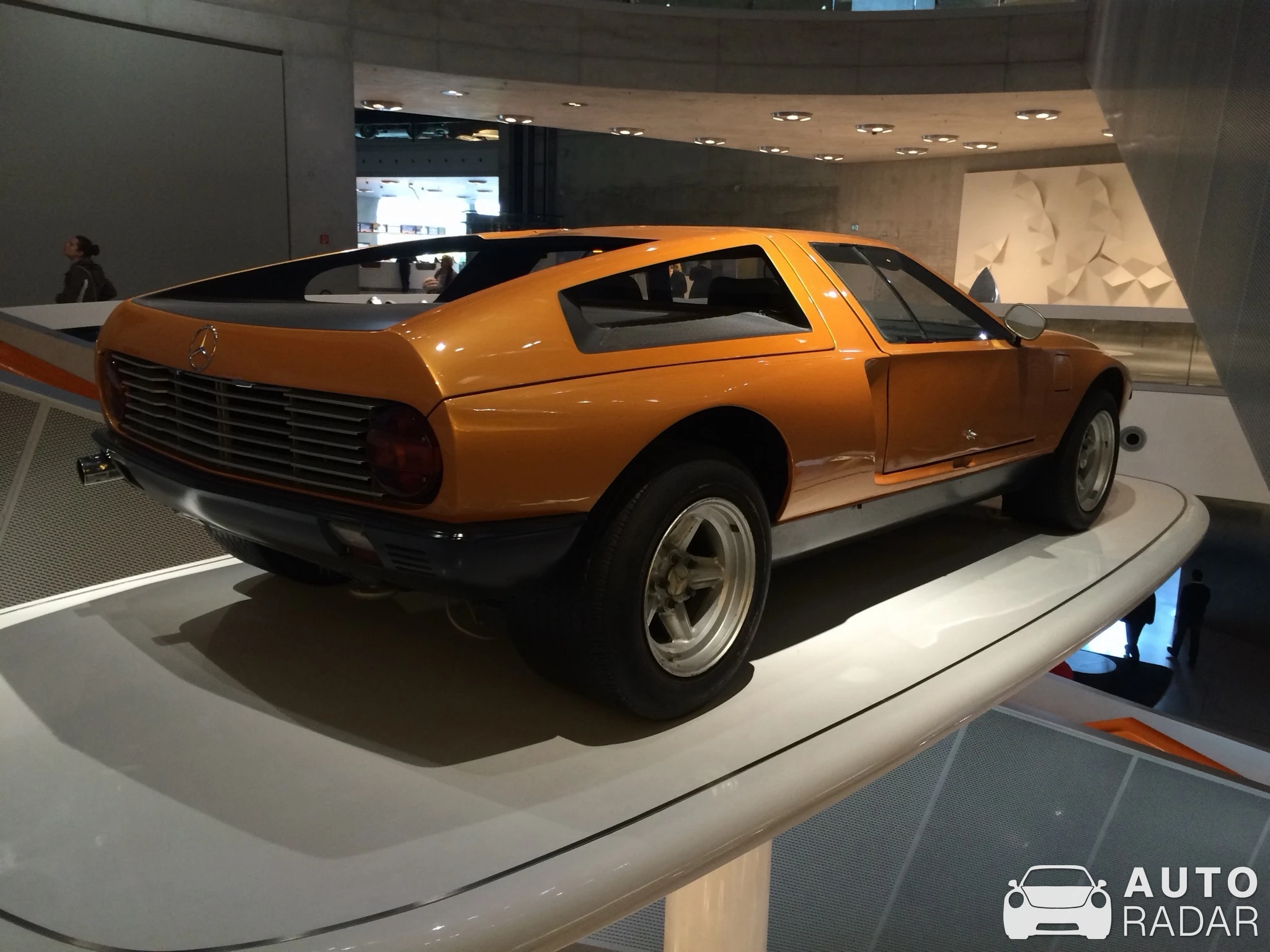 Mercedes-Benz C 111-II spotted in Stuttgart, Duitsland