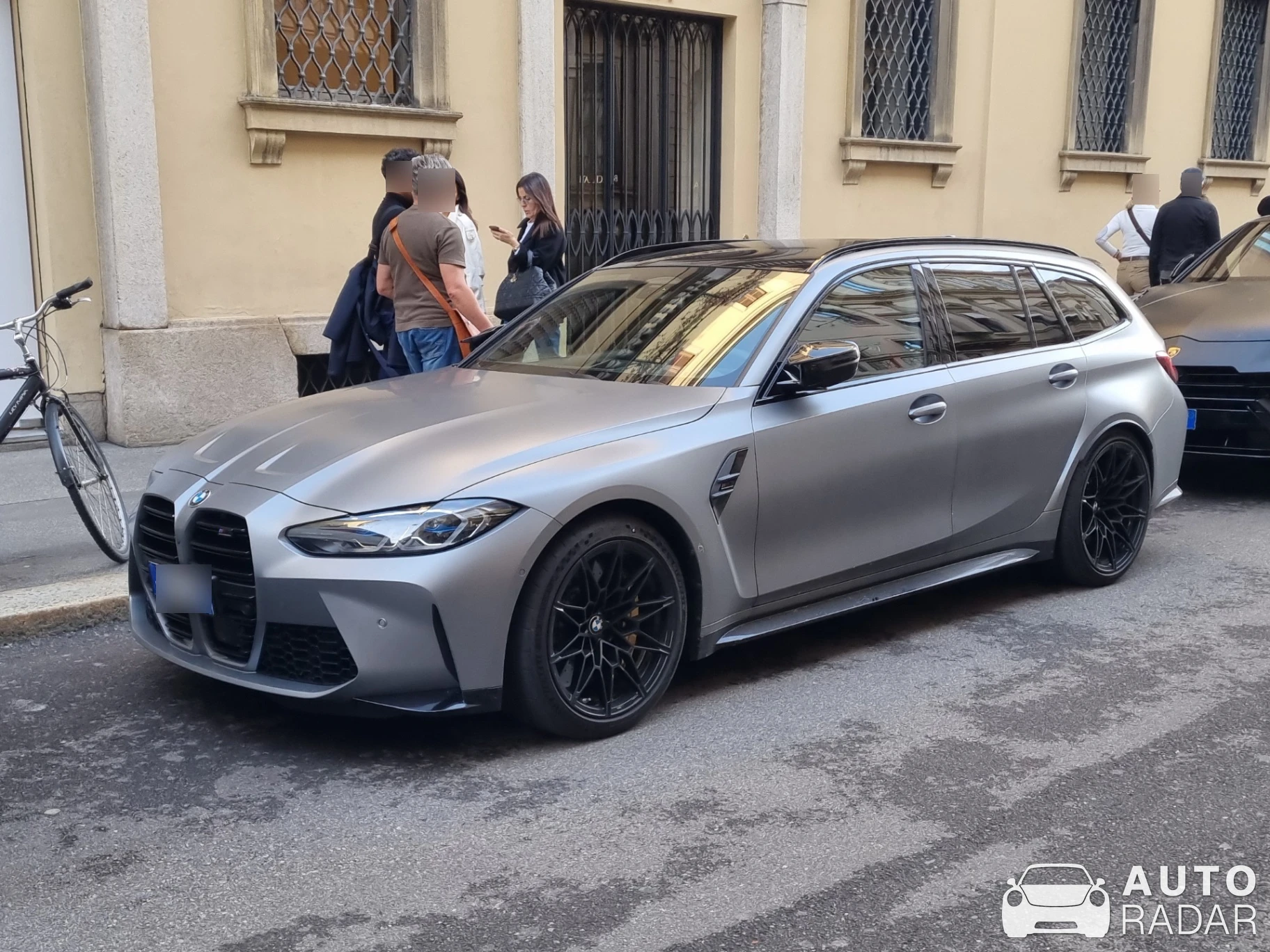 BMW M3 G81 Touring Competition spotted in Milano, Italia