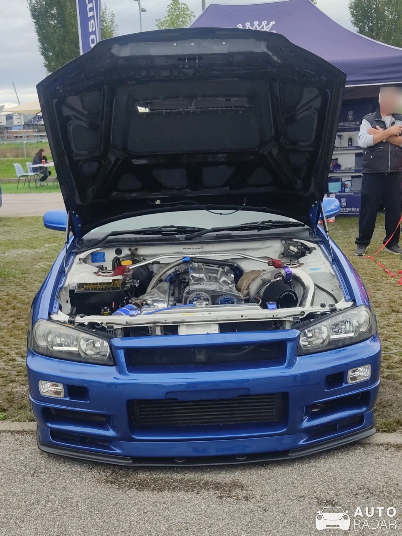 Nissan Skyline R34 GT-R V-Spec spotted in Villesse, Italy