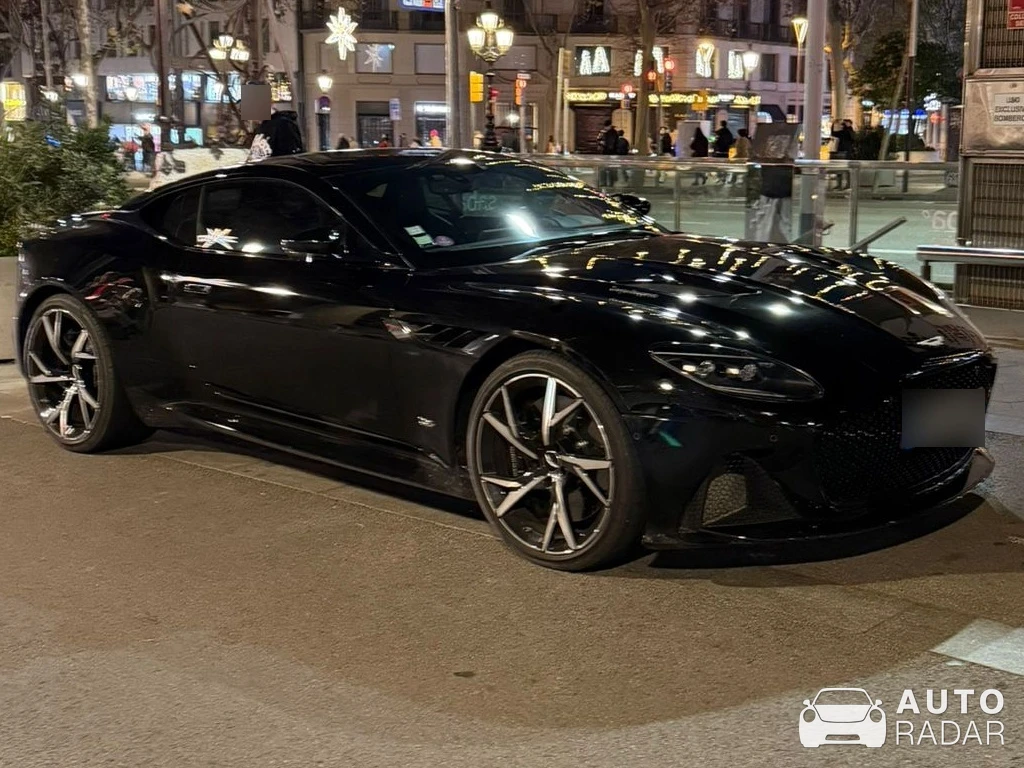 Aston Martin DBS Superleggera spotted in Barcelona, Spain