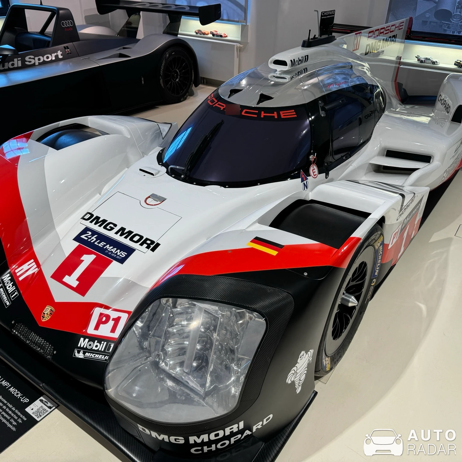 Porsche 919 Hybrid LMP1 Mock-Up spotted in Hamburg