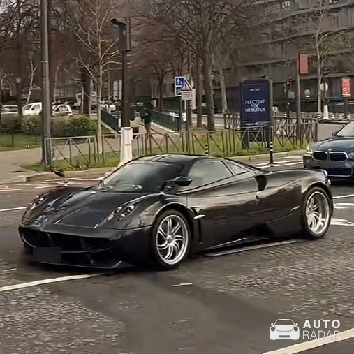 Pagani Huayra BC spotted in Paris, France