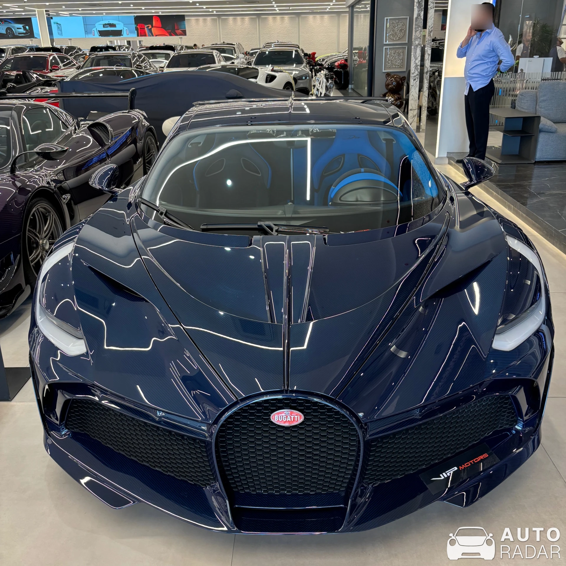 Bugatti Divo spotted in Dubai, Vereinigte Arabische Emirate