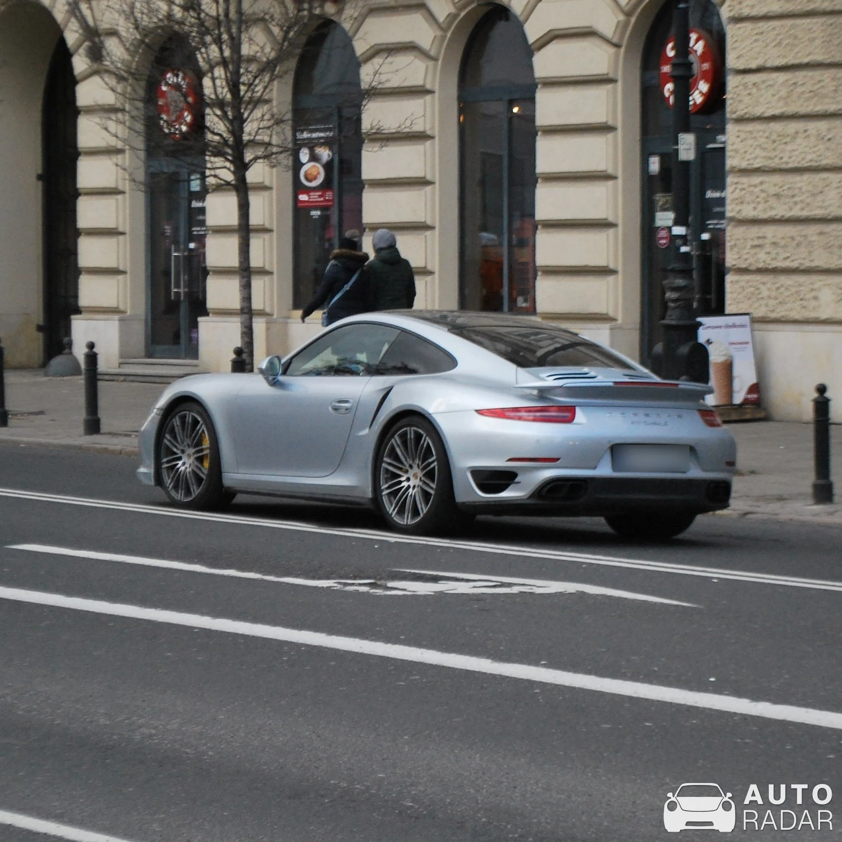 Porsche 991 Turbo S MkI spotted in Warszawa, Poland