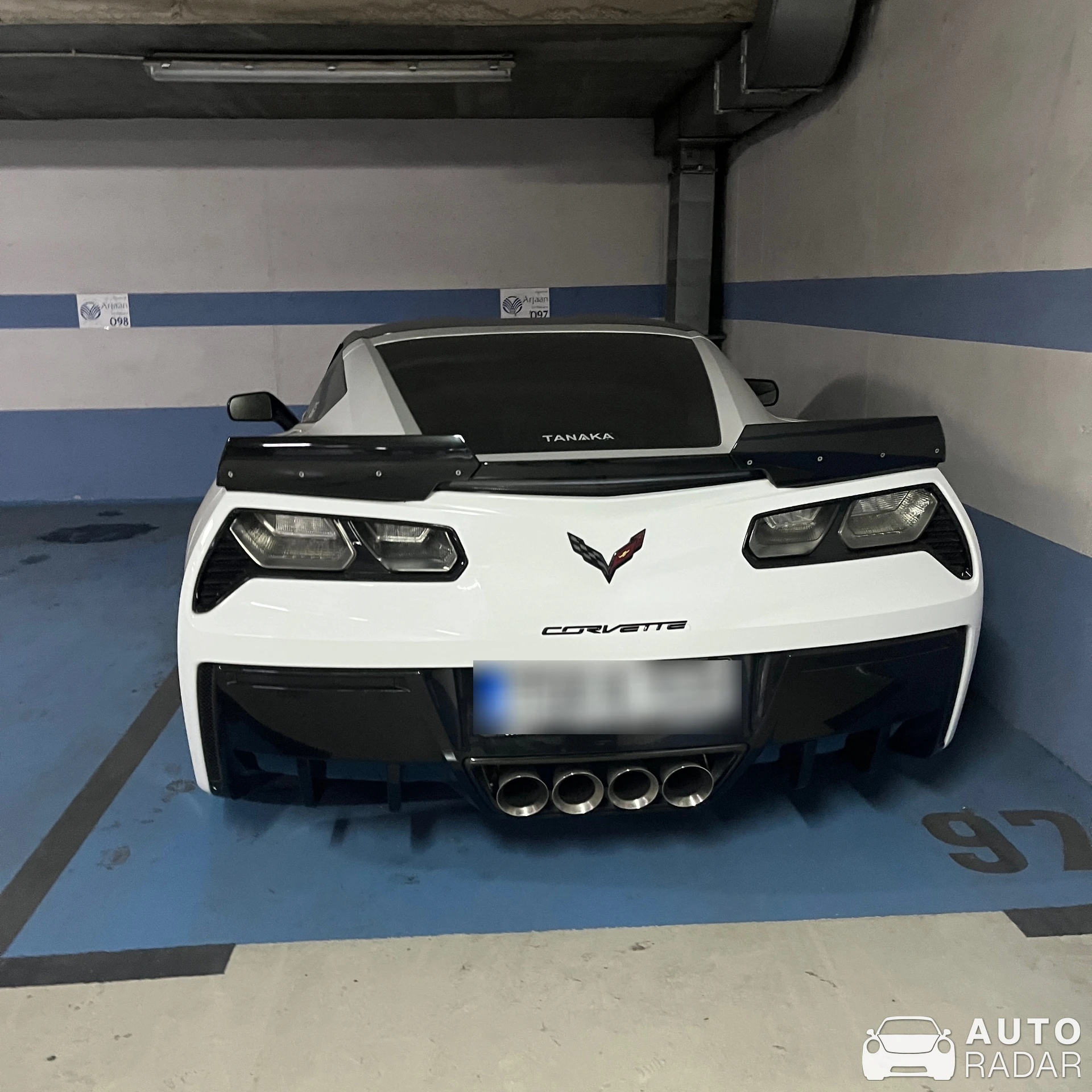 Chevrolet Corvette C7 Z06 spotted in Sarajevo, Bosnia and Herzegovina