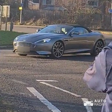 Aston Martin DB9 Volante spotted in Alderley Edge, United Kingdom