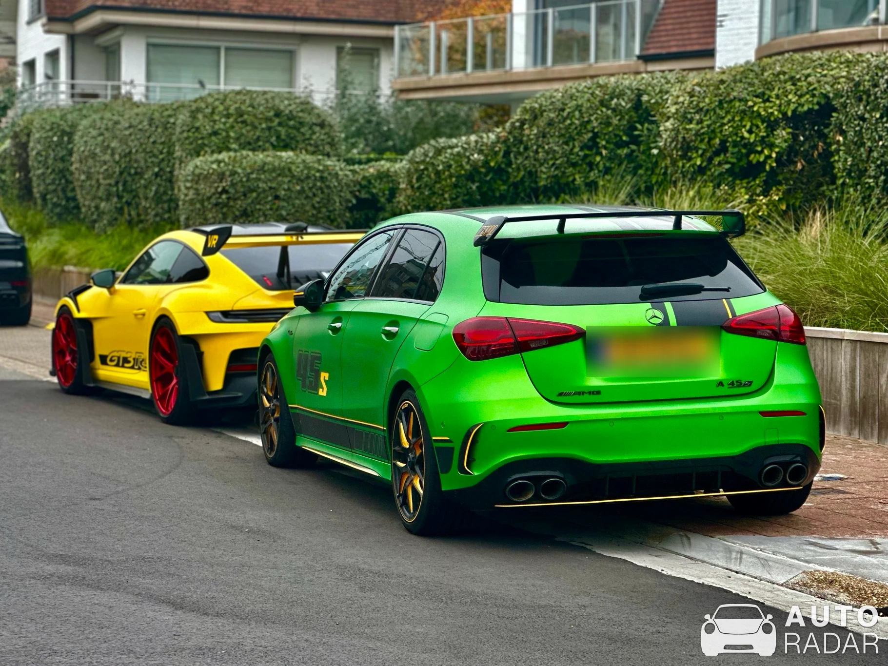 Mercedes-AMG A 45 S W177 Limited Edition spotted in Knokke-Heist