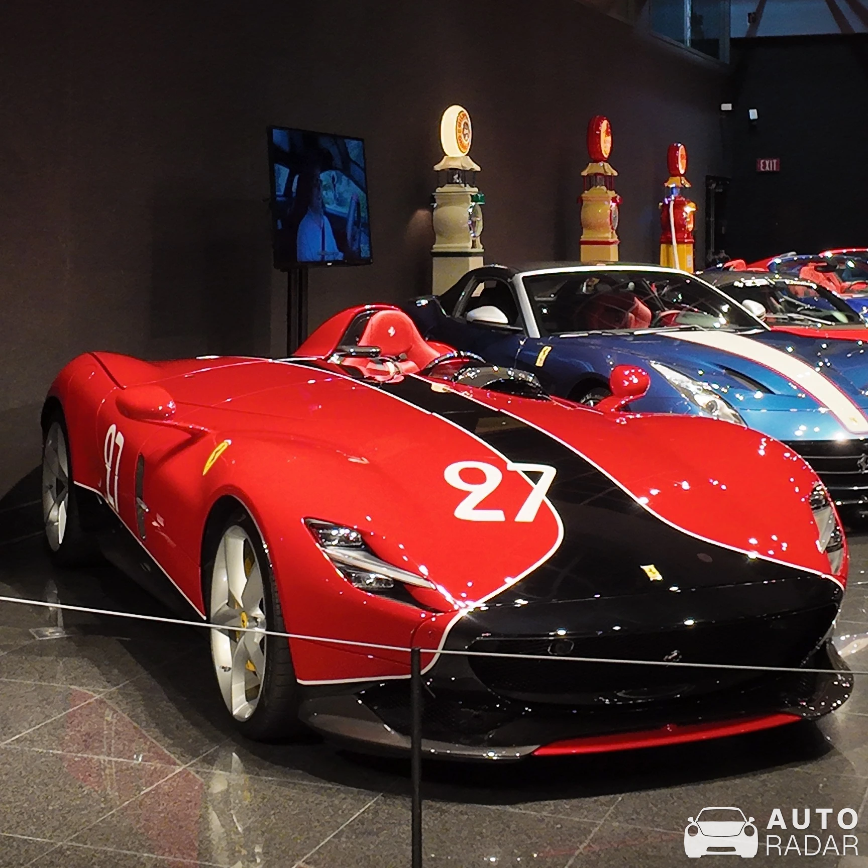 Ferrari Monza SP1 spotted in Blackhawk, United States