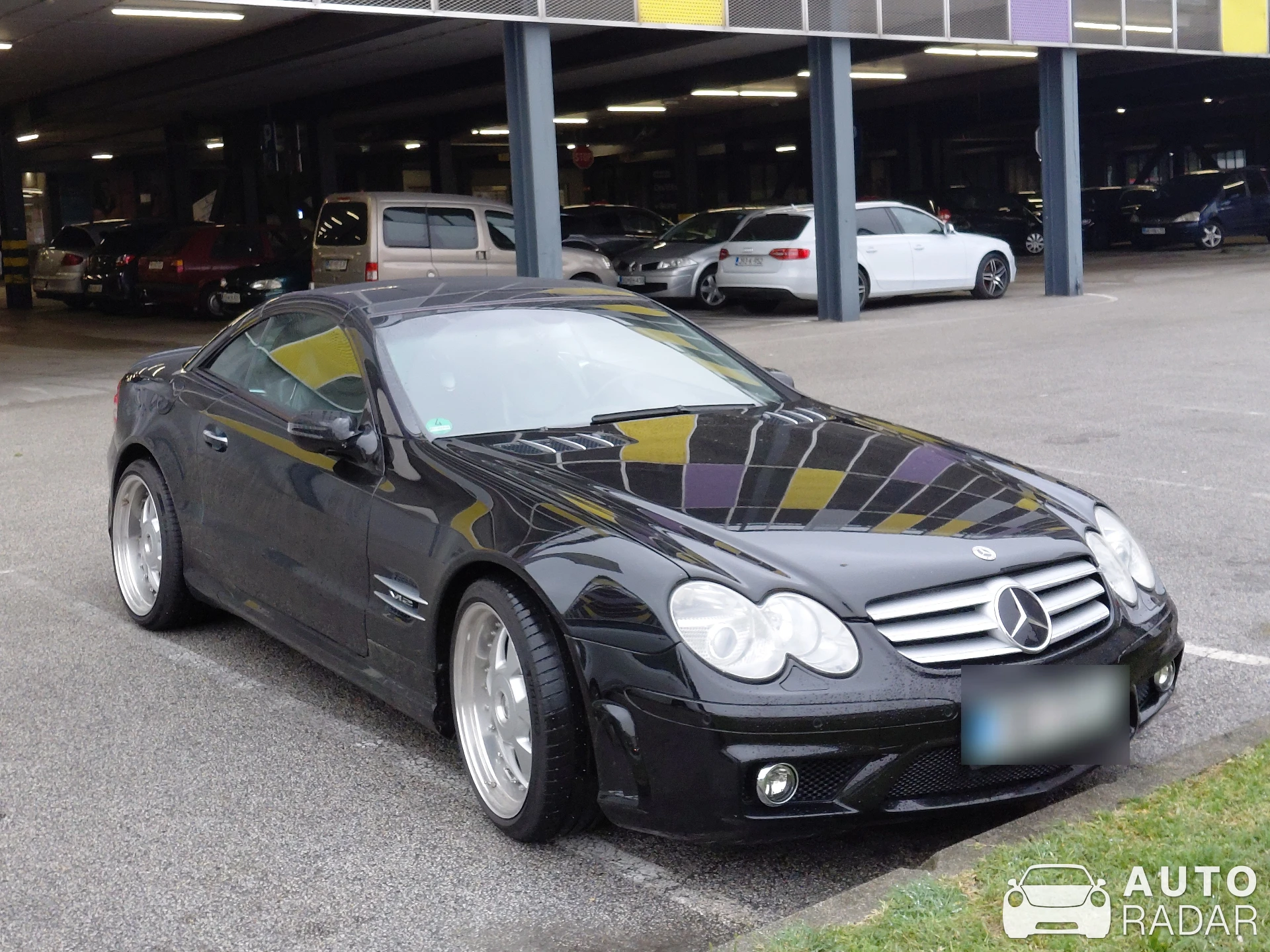 Mercedes-Benz SL 600 R230 spotted in Maribor
