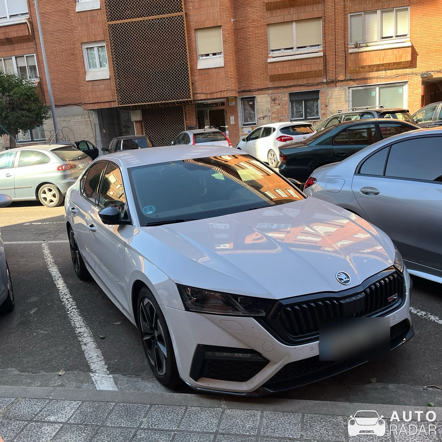 Škoda Octavia RS spotted in Palencia