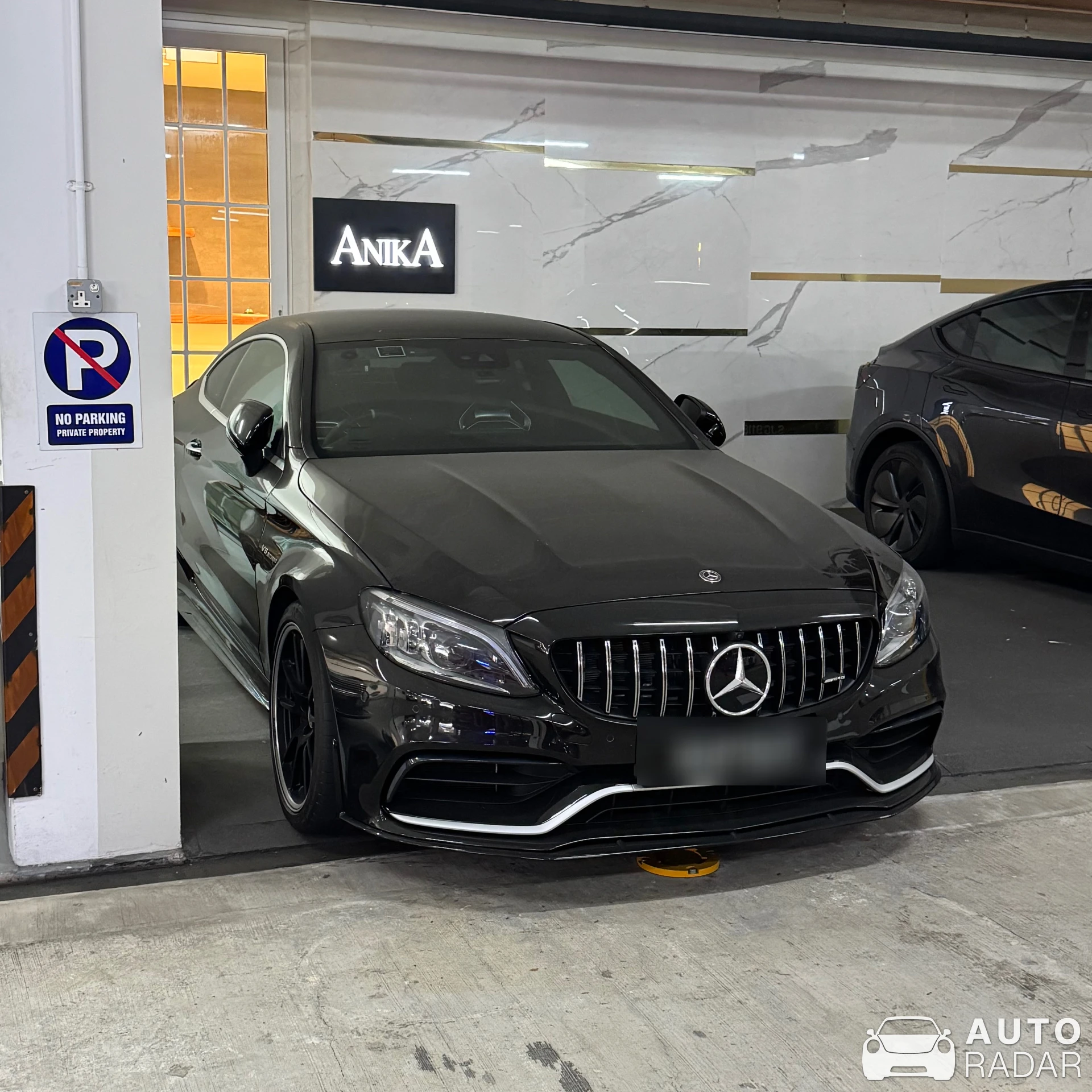 Mercedes-AMG C 63 S Coupé C205 spotted in Singapore