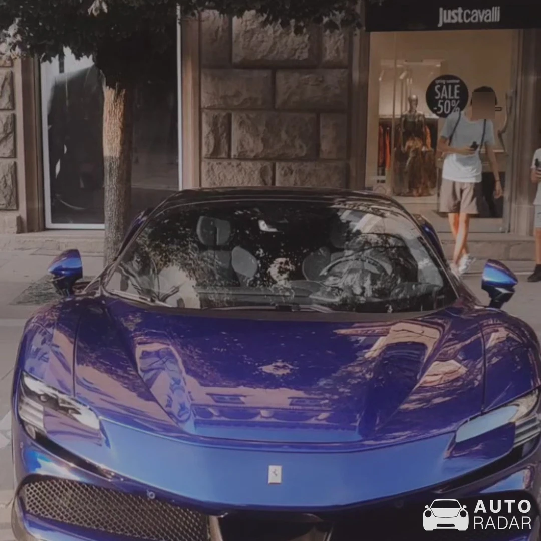 Ferrari SF90 Stradale spotted in Sofia, Bulgaria