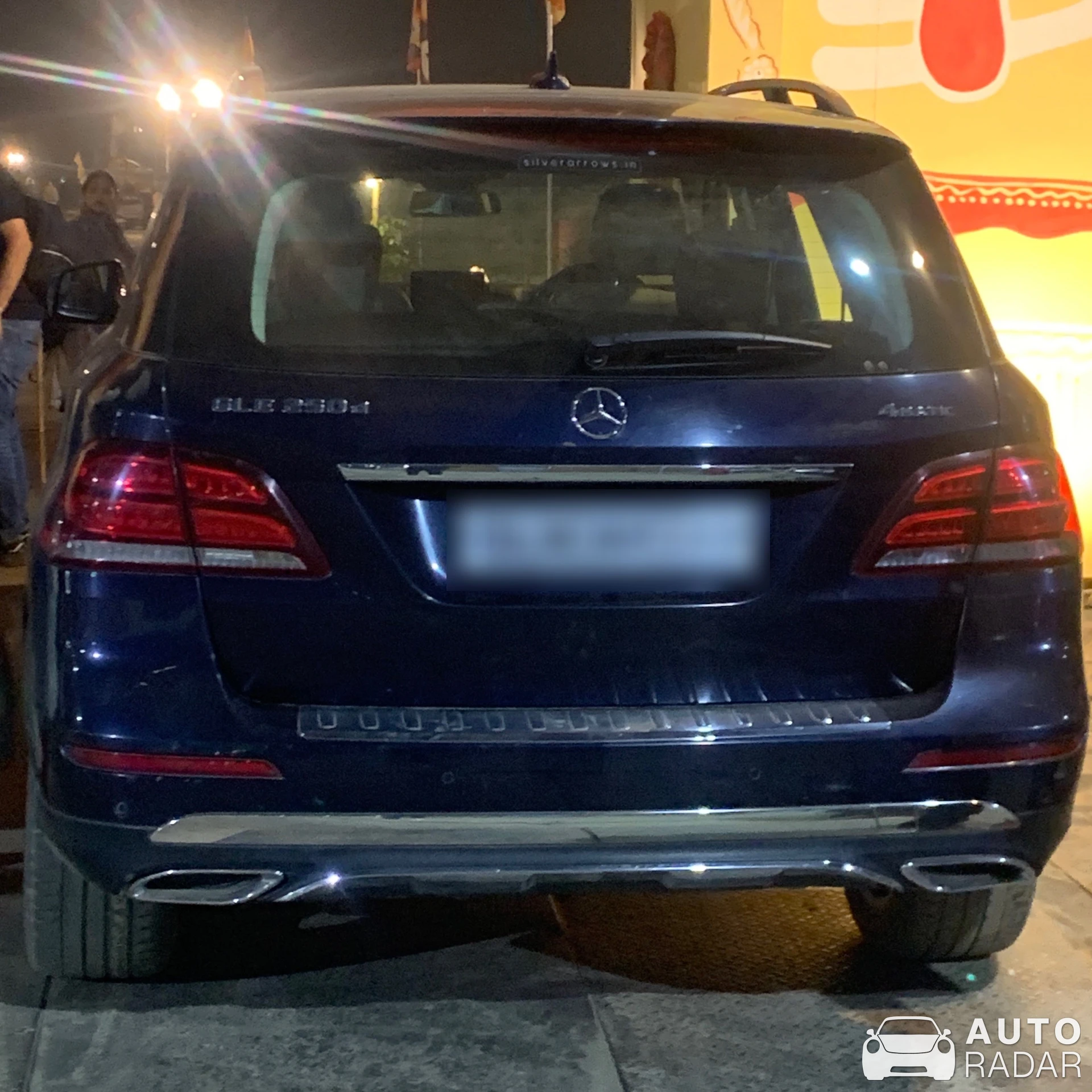 Mercedes-Benz GLE-Klasse W166 spotted in Prayagraj