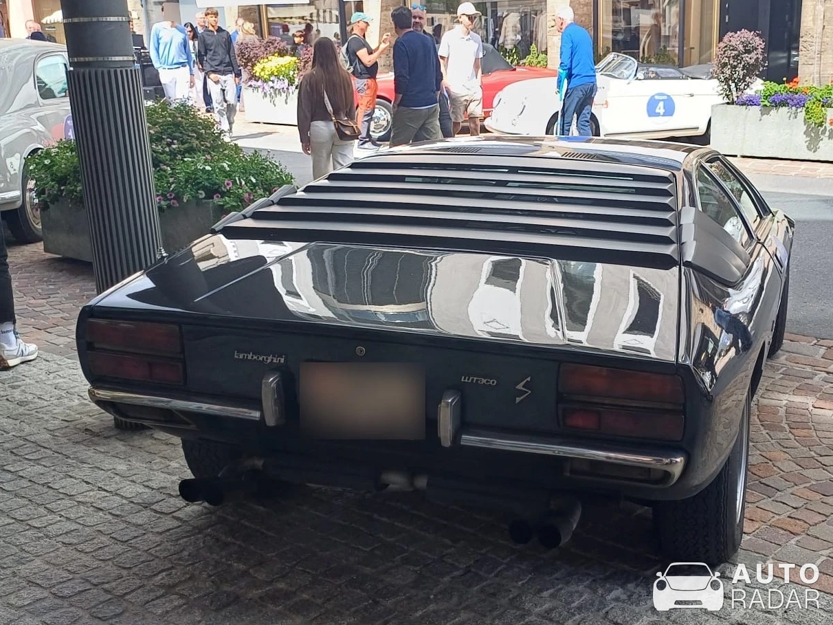 Lamborghini Urraco P300 spotted in St. Moritz