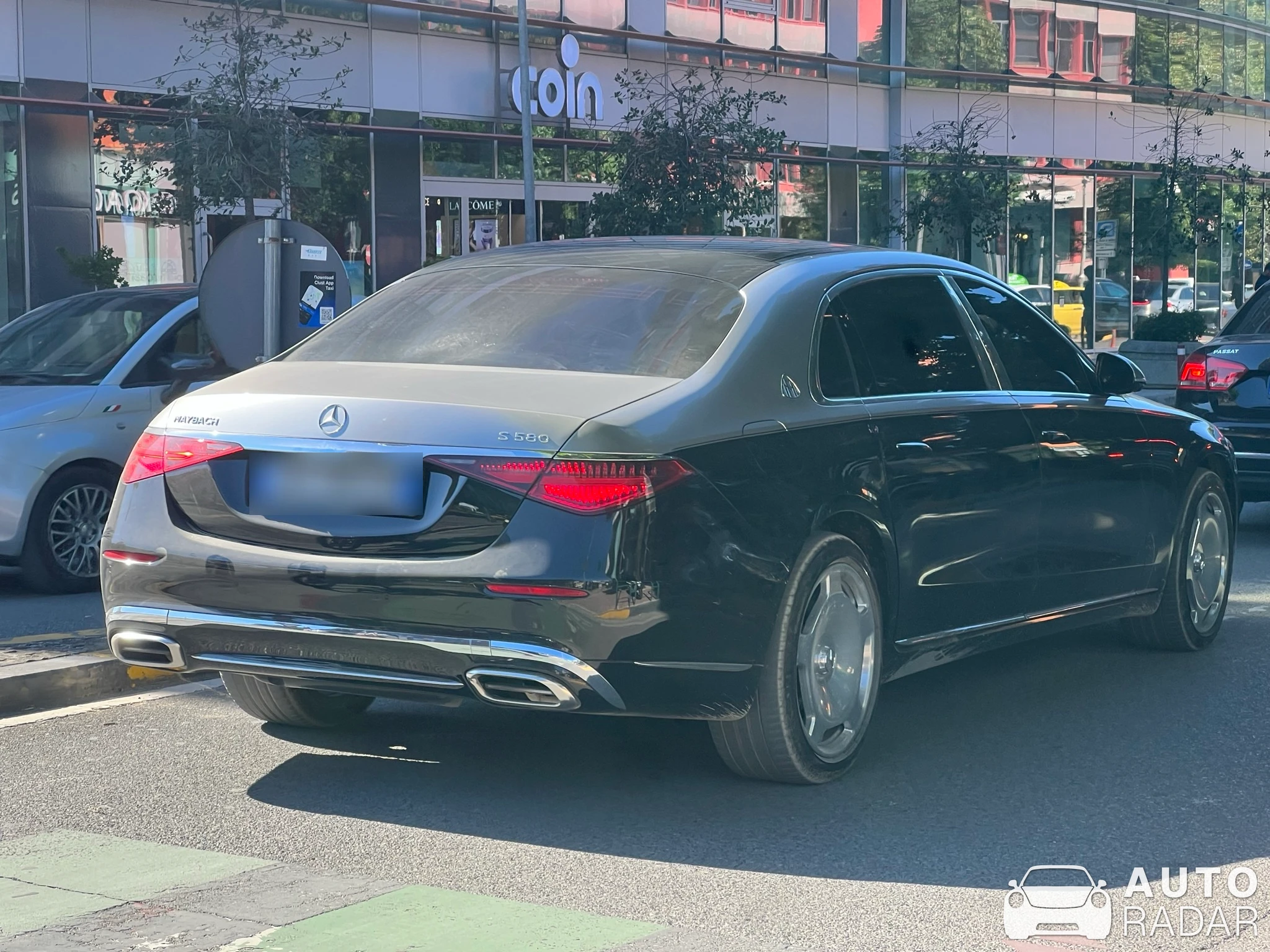 Mercedes-Maybach S 580 4MATIC spotted in Tirana