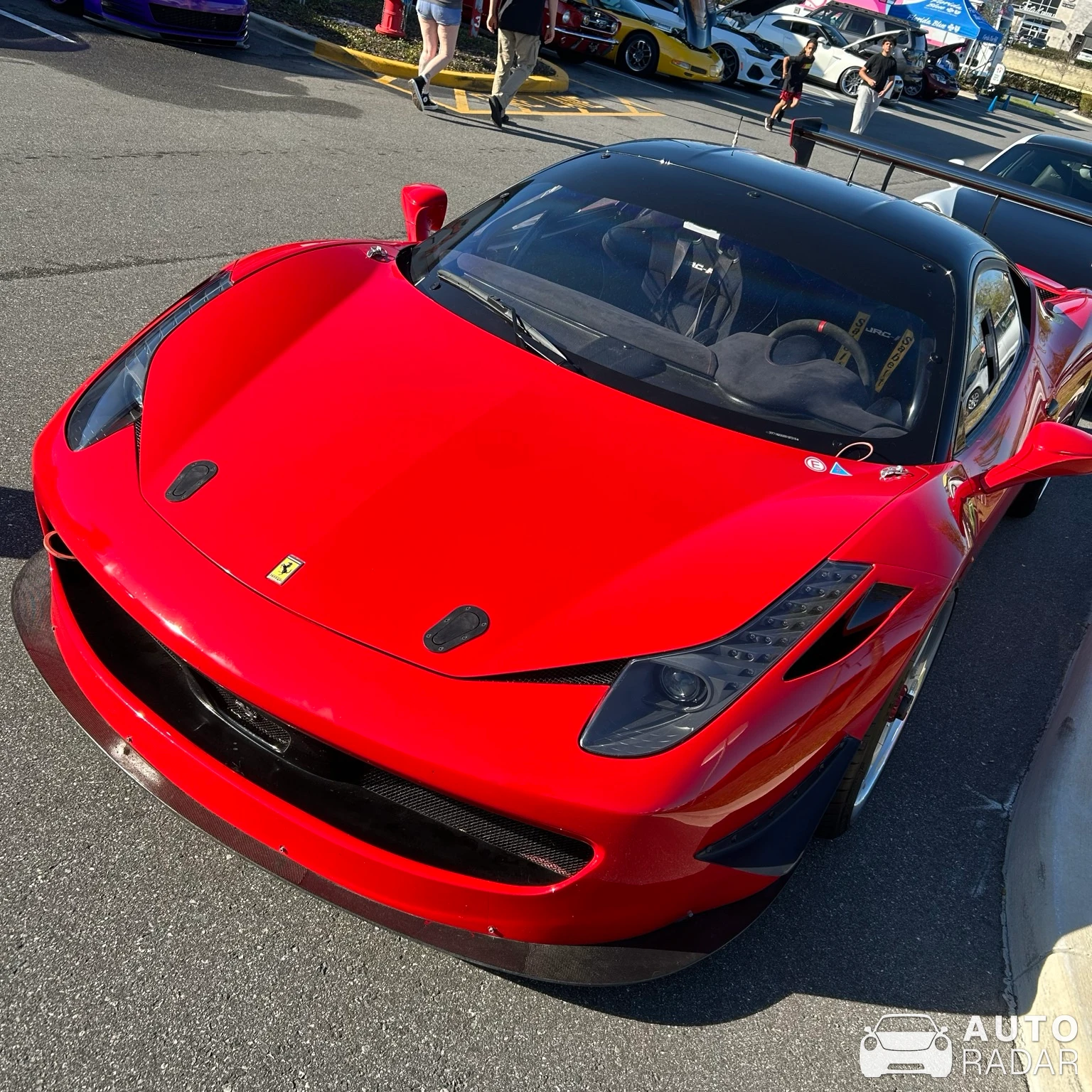 Ferrari 458 Challenge EVO spotted in Clermont