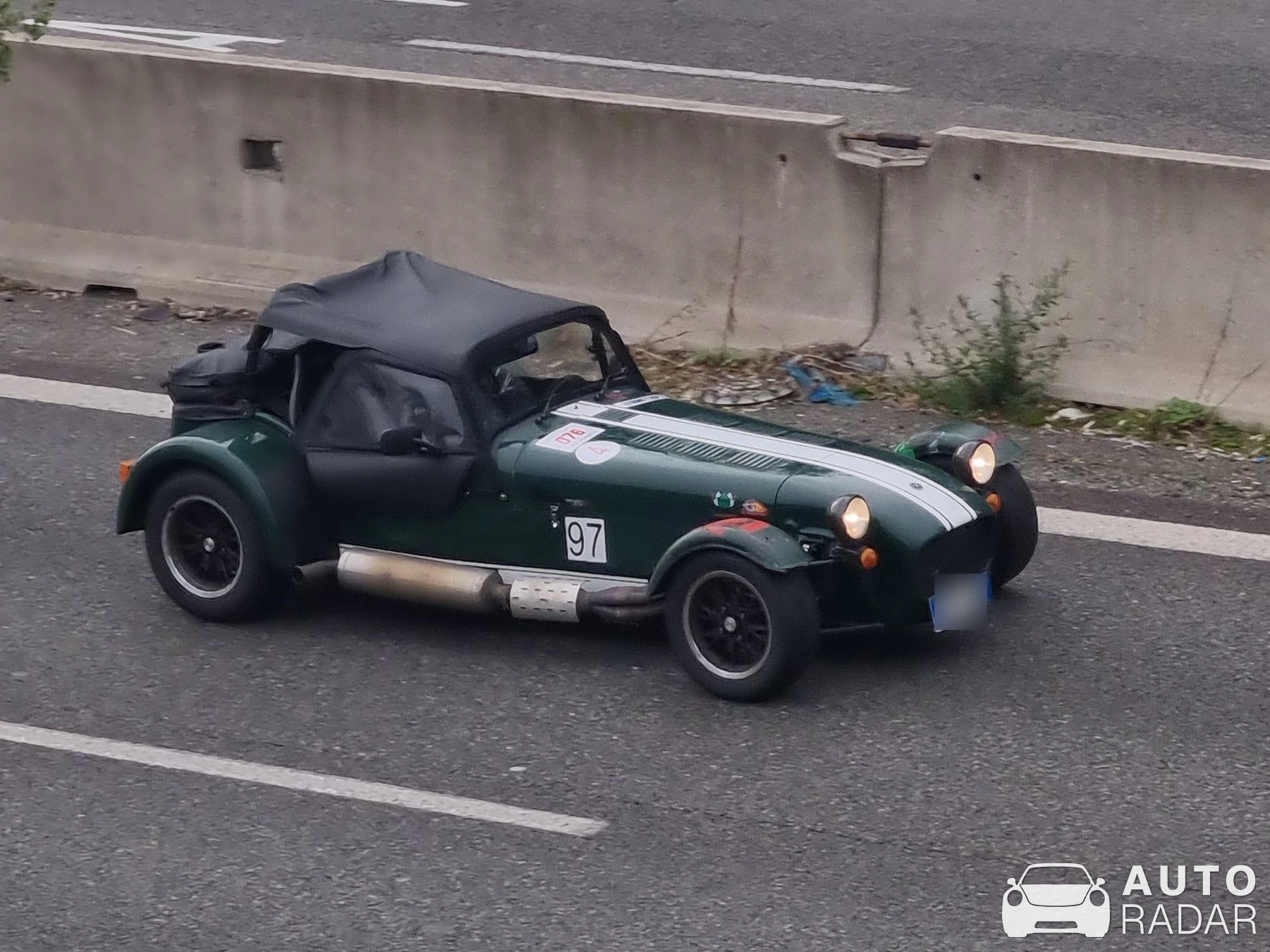 Caterham Super Seven spotted in Milan, Italy
