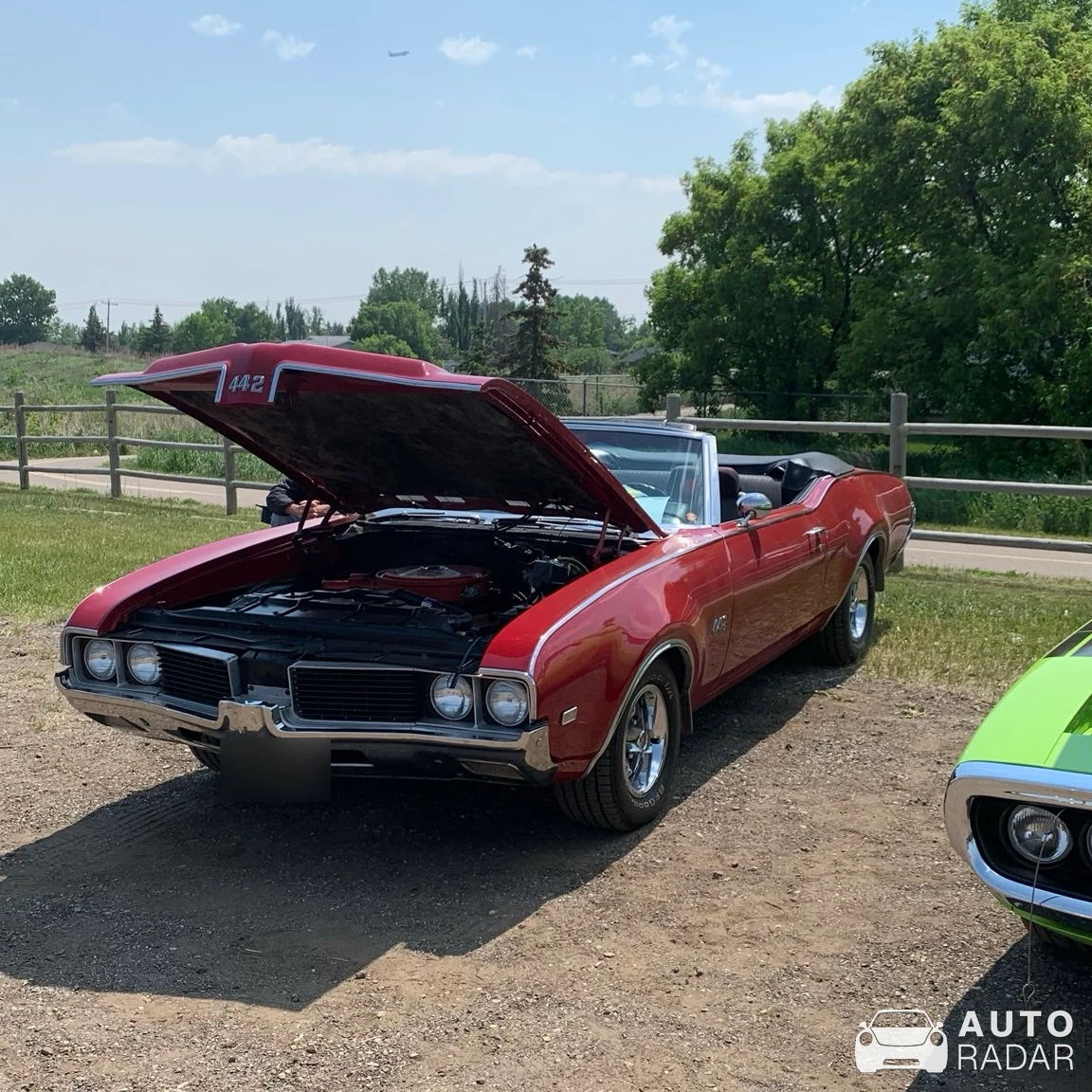 Oldsmobile Cutlass 442 Convertible spotted in Calgary