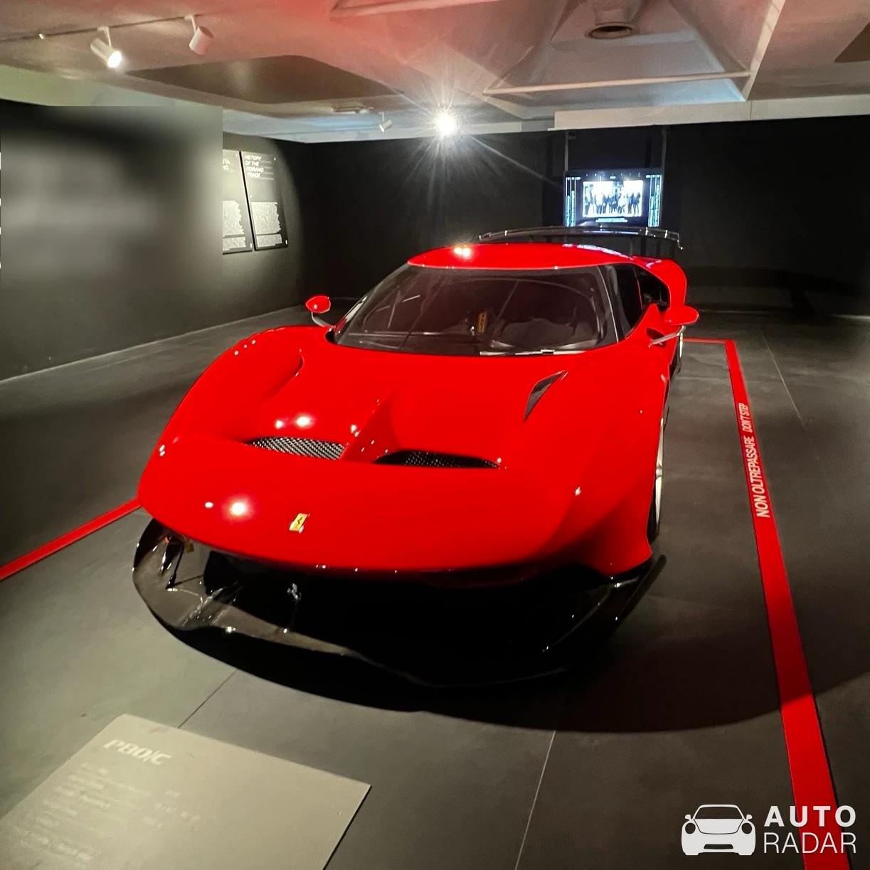 Ferrari P80/C spotted in Maranello, Italien