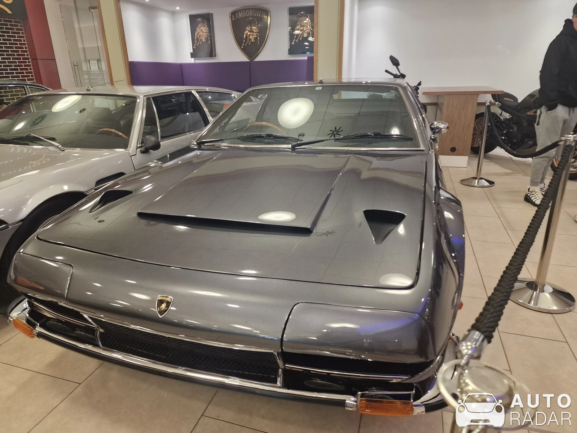 Lamborghini Jarama 400 GTS spotted in Glasgow