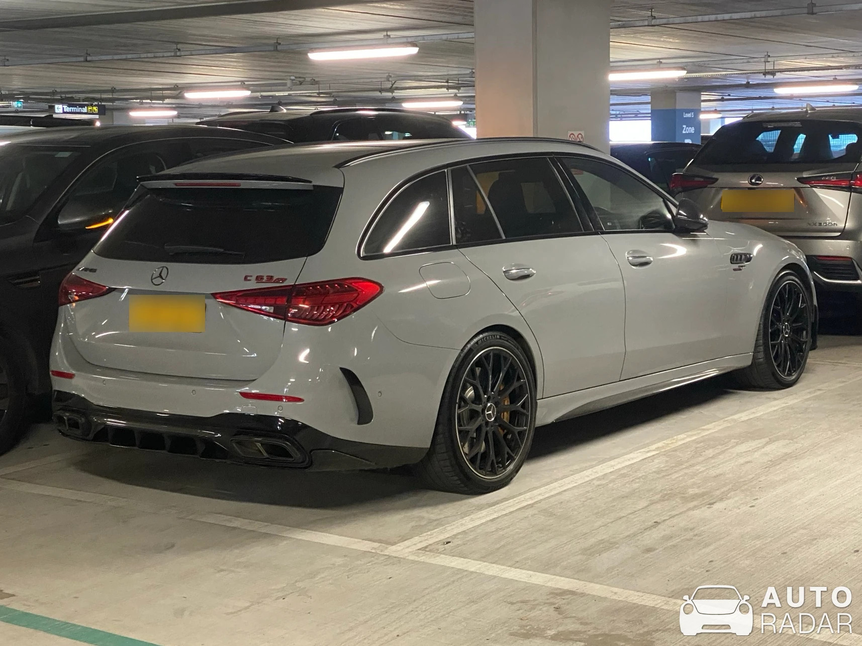 Mercedes-AMG C 63 S E-Performance Estate S206 spotted in Altrincham, Vereinigtes Königreich