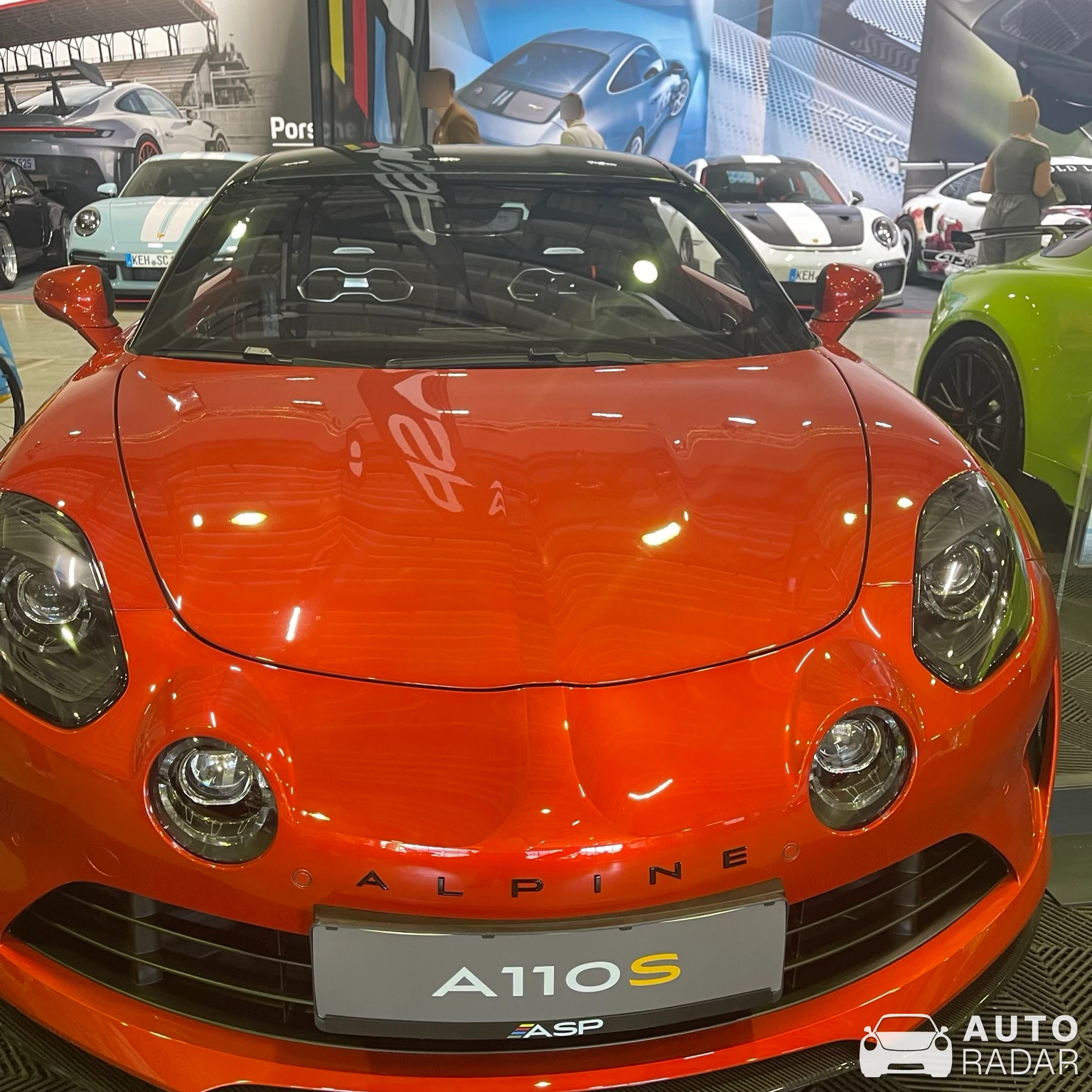 Alpine A110 S spotted in Ljubljana, Slovenija