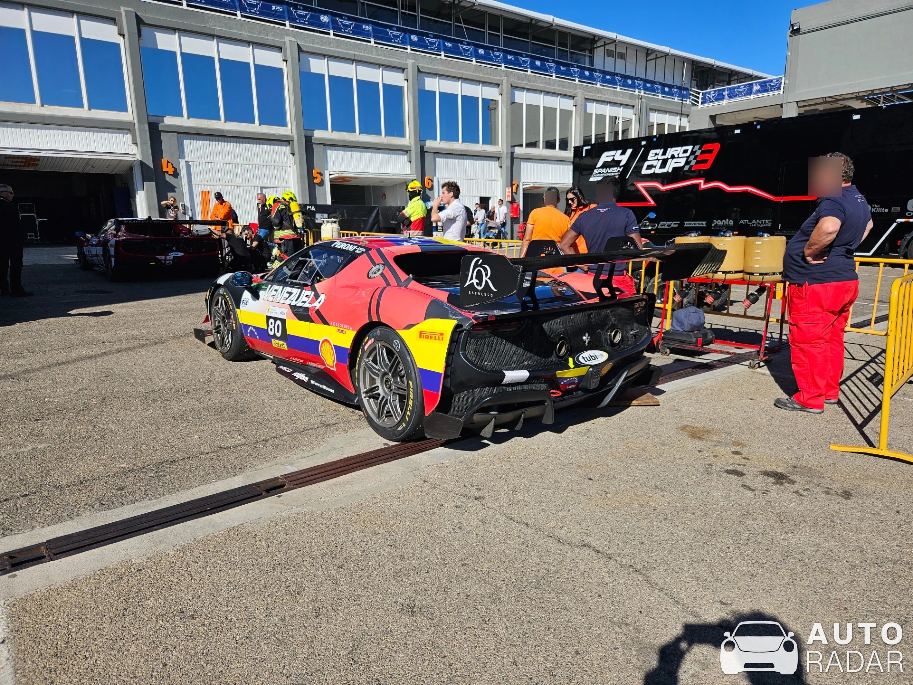 Ferrari 296 Challenge spotted in Cheste, Spain
