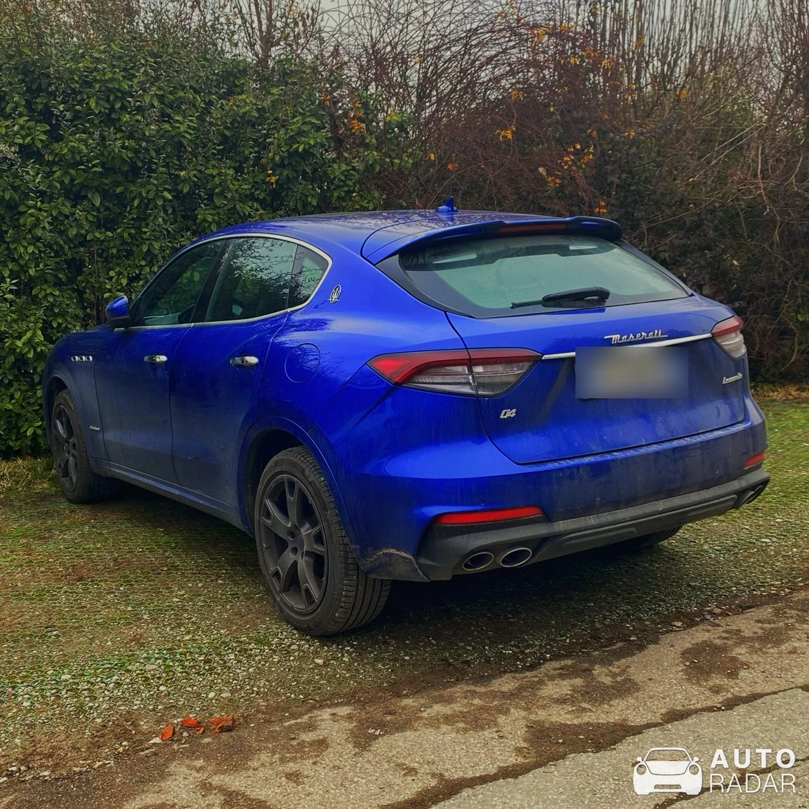 Maserati Levante spotted in Villa Carbognani, Italia